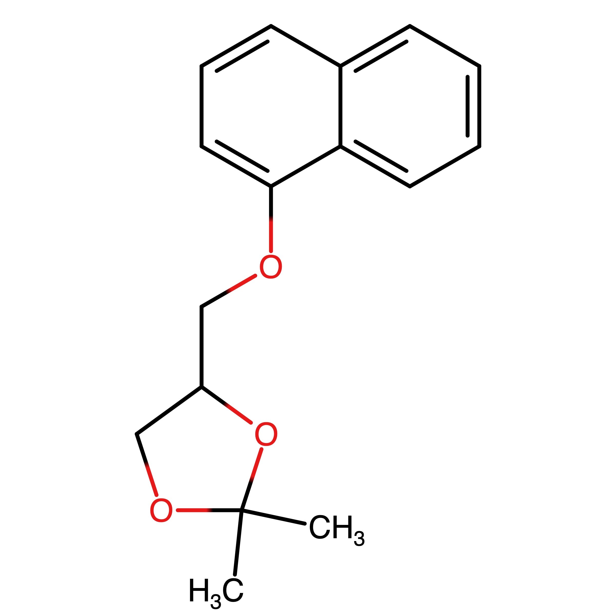 CAS RN 133099-40-8 | Name: 2,2-Dimethyl-4-(naphthalen-1-yloxymethyl)-1,3-dioxolane