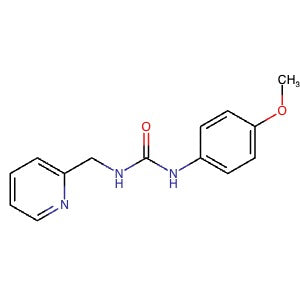 133383-98-9 | 1-(4-Methoxyphenyl)-3-(pyridin-2-ylmethyl)urea