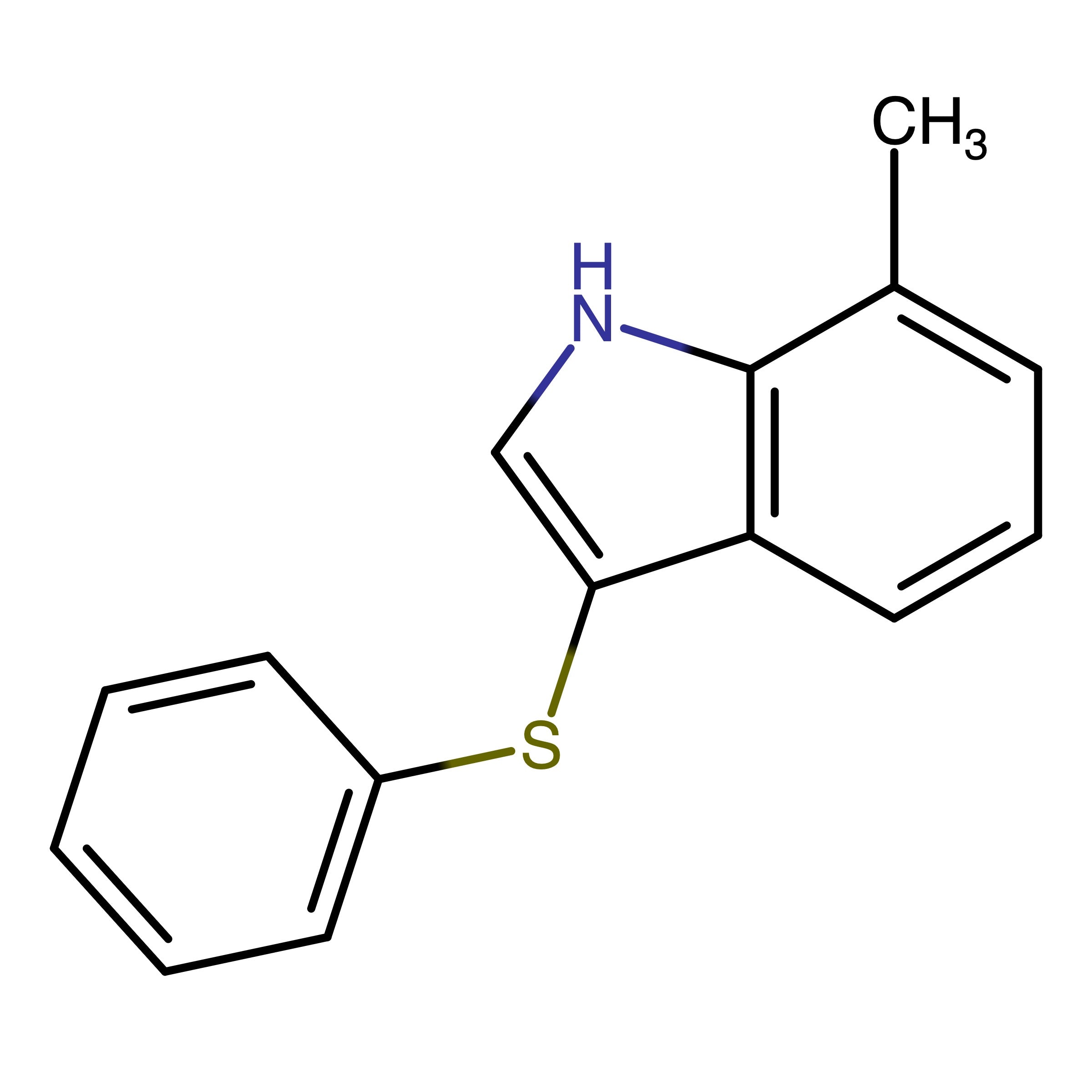 CAS RN 1335609-20-5 | 7-Methyl-3-(phenylthio)-1H-indole