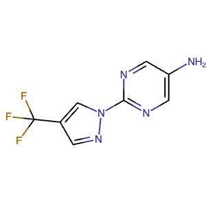 1339393-40-6 | 2-(4-(Trifluoromethyl)-1H-pyrazol-1-yl)pyrimidin-5-amine - Hoffman Fine Chemicals