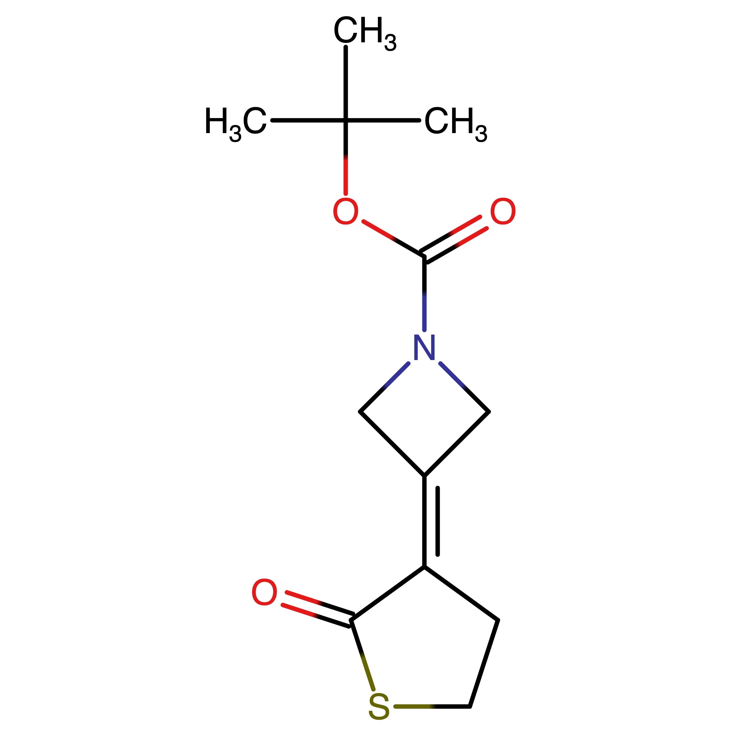CAS RN 1340481-79-9 | tert-Butyl 3-(2-oxothiolan-3-ylidene)azetidine-1-carboxylate