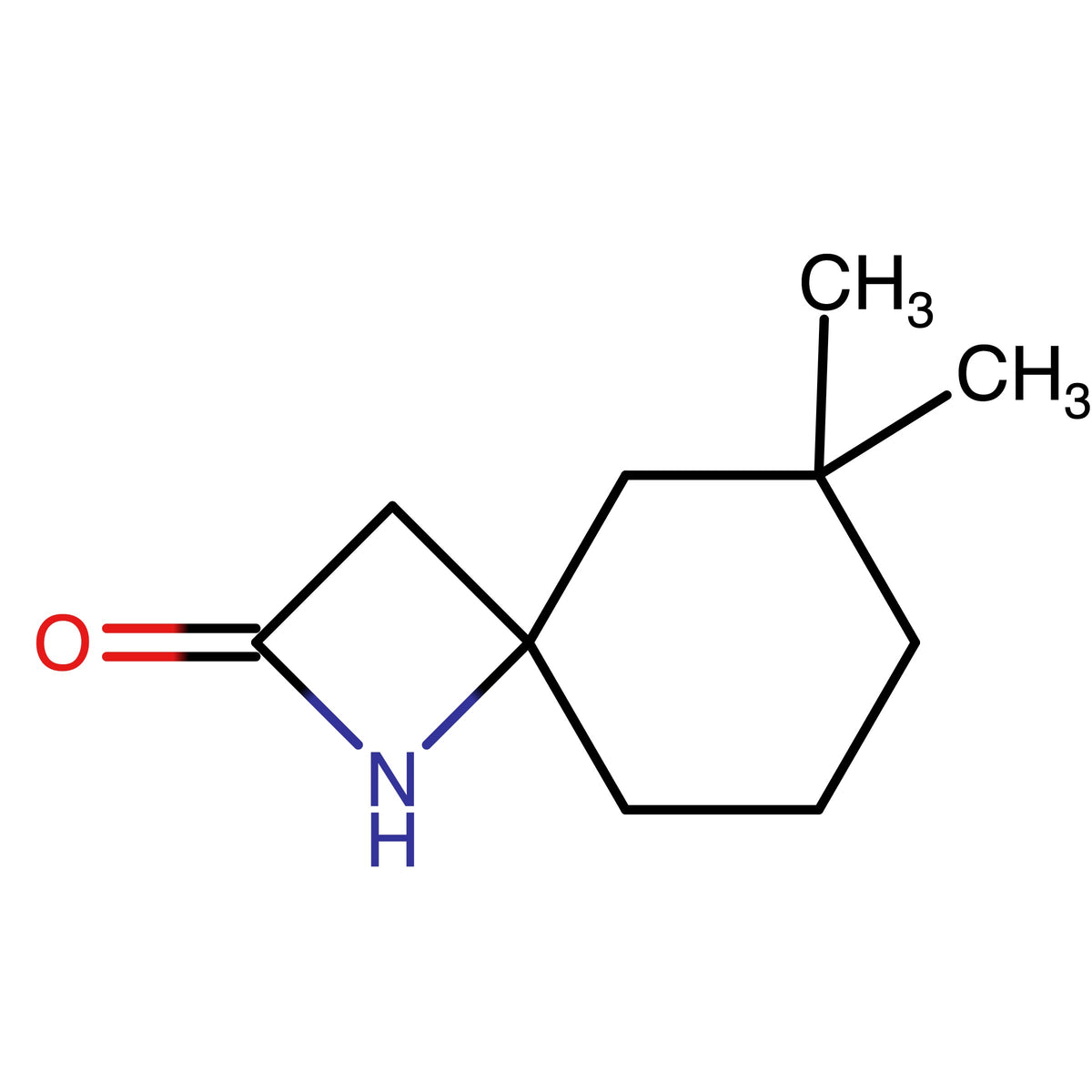 CAS RN 1340576-34-2 | 6,6-Dimethyl-1-azaspiro[3.5]nonan-2-one | MFCD20384782