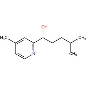 1342704-49-7 | 4-Methyl-1-(4-methylpyridin-2-yl)pentan-1-ol - Hoffman Fine Chemicals