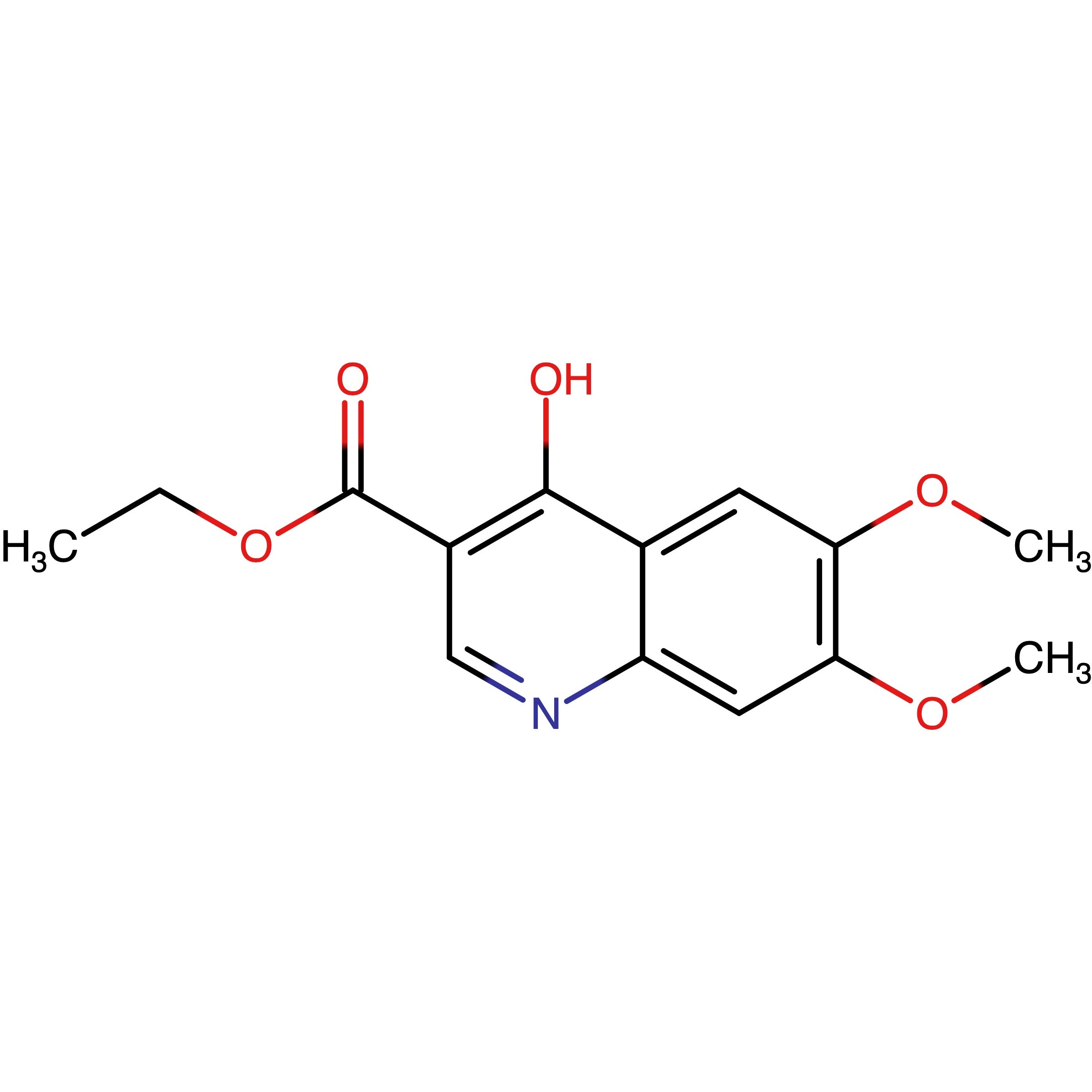 CAS RN 13436-14-1 | Ethyl 4-hydroxy-6,7-dimethoxyquinoline-3-carboxylate