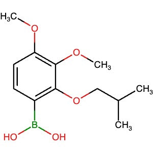 1345712-97-1 | (2-Isobutoxy-3,4-dimethoxyphenyl)boronic acid - Hoffman Fine Chemicals