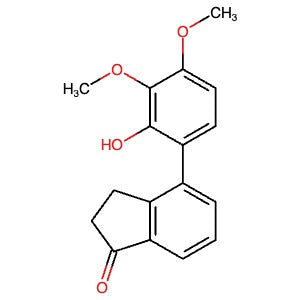 1345881-89-1 | 4-(2-Hydroxy-3,4-dimethoxyphenyl)-2,3-dihydro-1H-inden-1-one - Hoffman Fine Chemicals