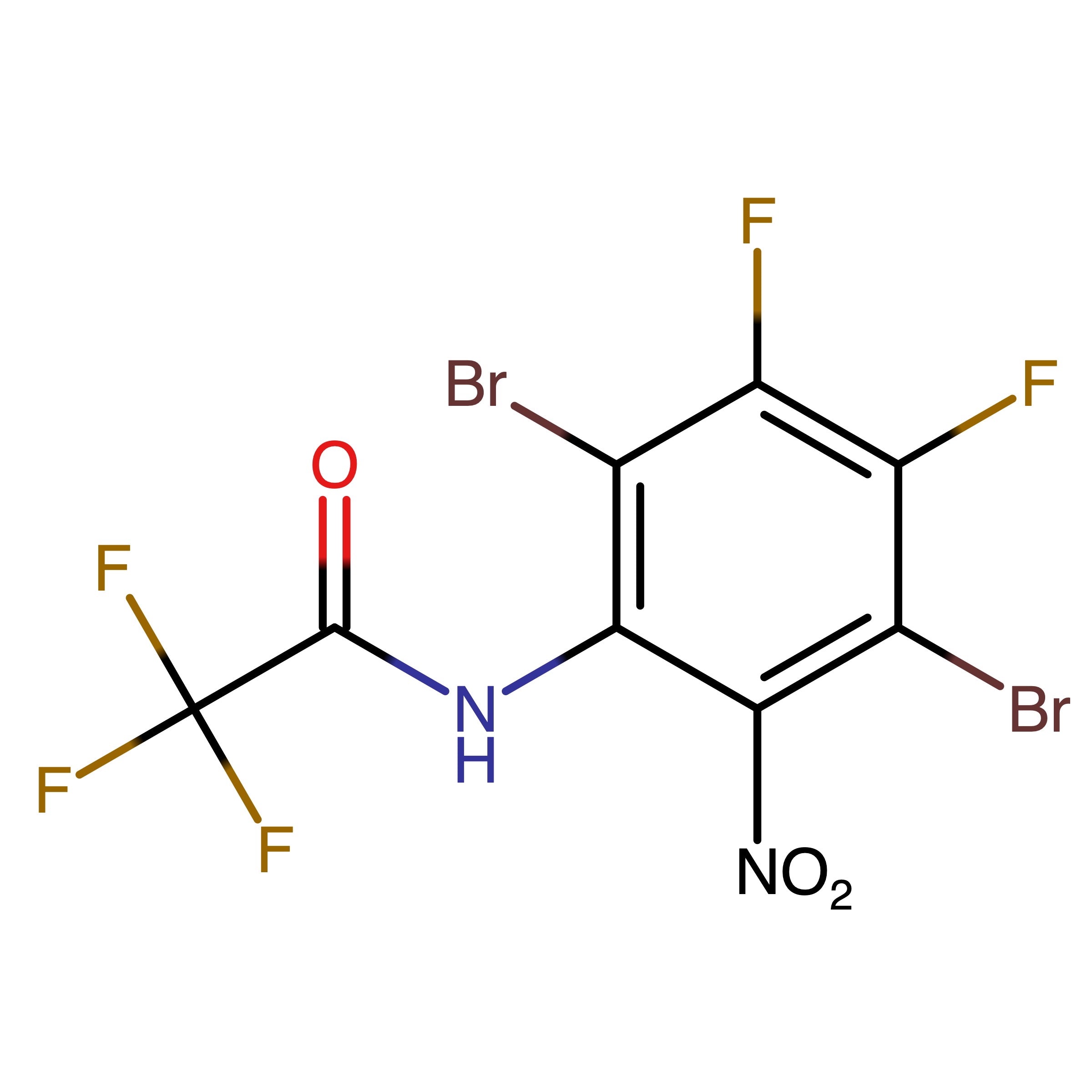 CAS RN 1347736-78-0 | N-(2,5-Dibromo-3,4-difluoro-6-nitrophenyl)-2,2,2-trifluoroacetamide