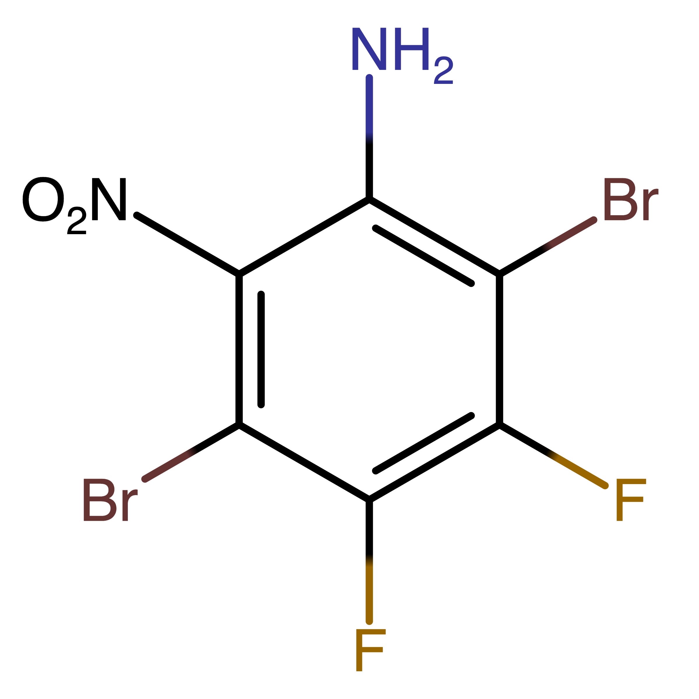 CAS RN 1347736-79-1 | 2,5-Dibromo-3,4-difluoro-6-nitroaniline