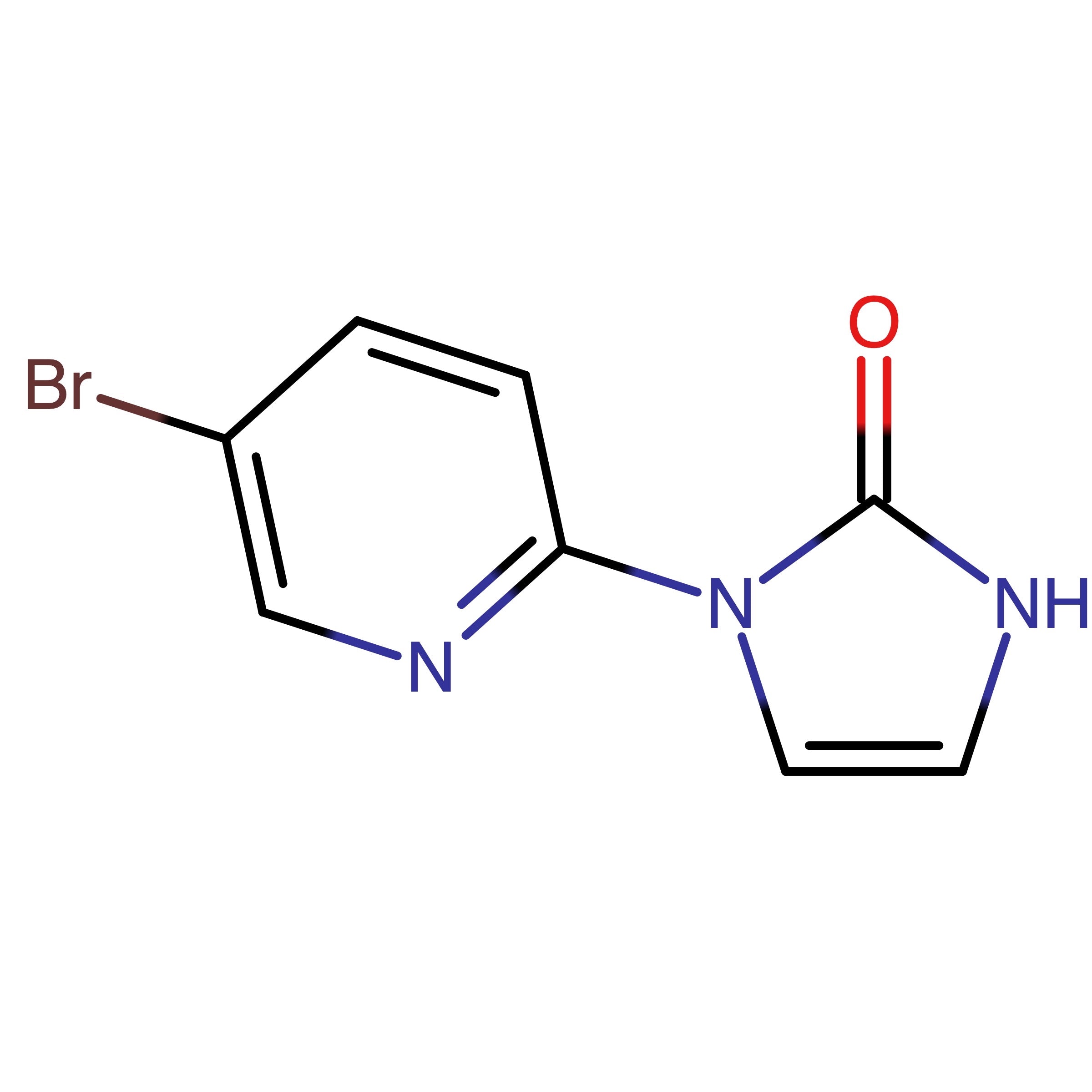 CAS RN 1349140-83-5 | 1-(5-Bromopyridin-2-yl)-1,3-dihydro-2H-imidazol-2-one | MFCD31650559
