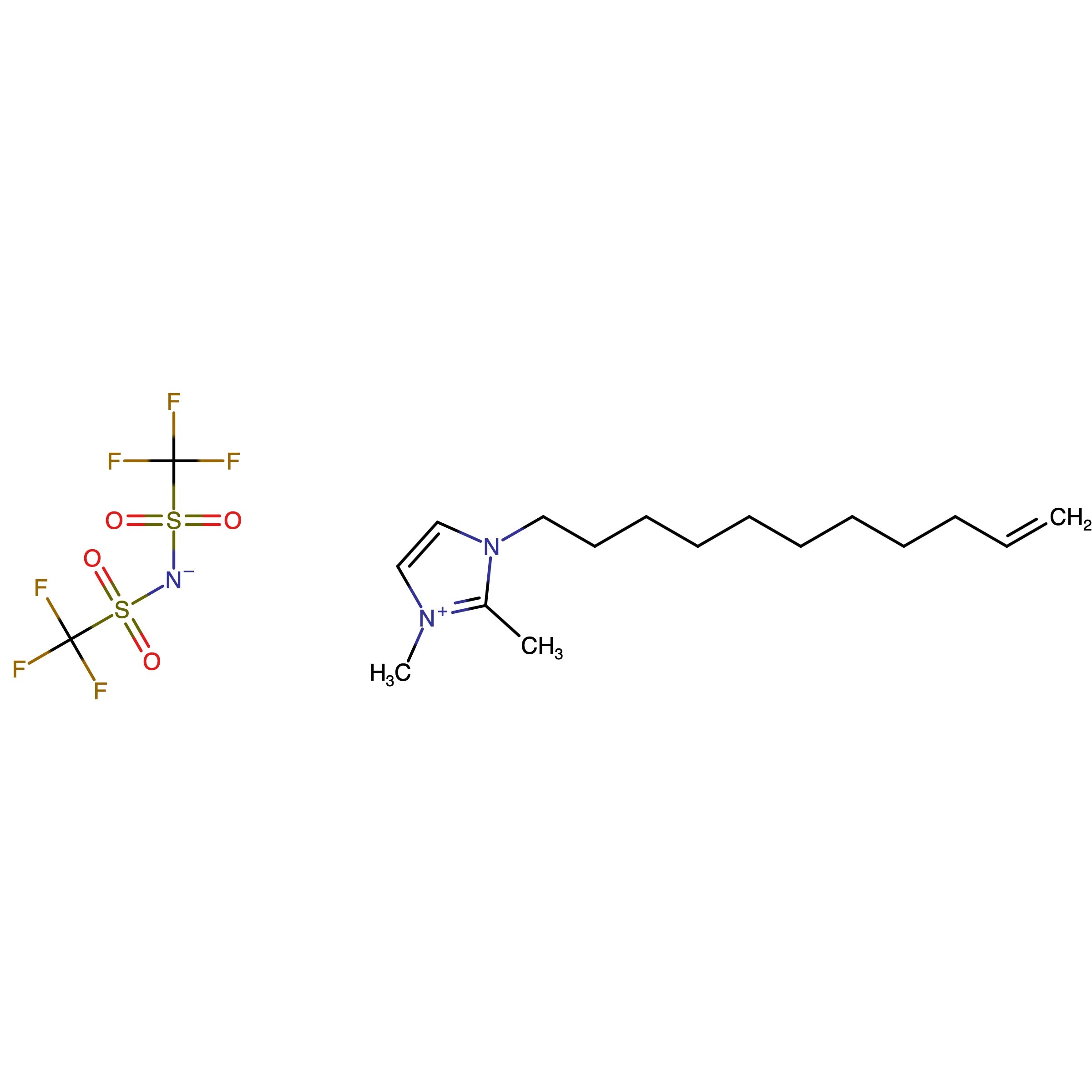 CAS RN 1352619-09-0 | 1-(Undec-10-enyl)-2,3-dimethylimidazolium bis(trifluoromethylsulfonyl)amide