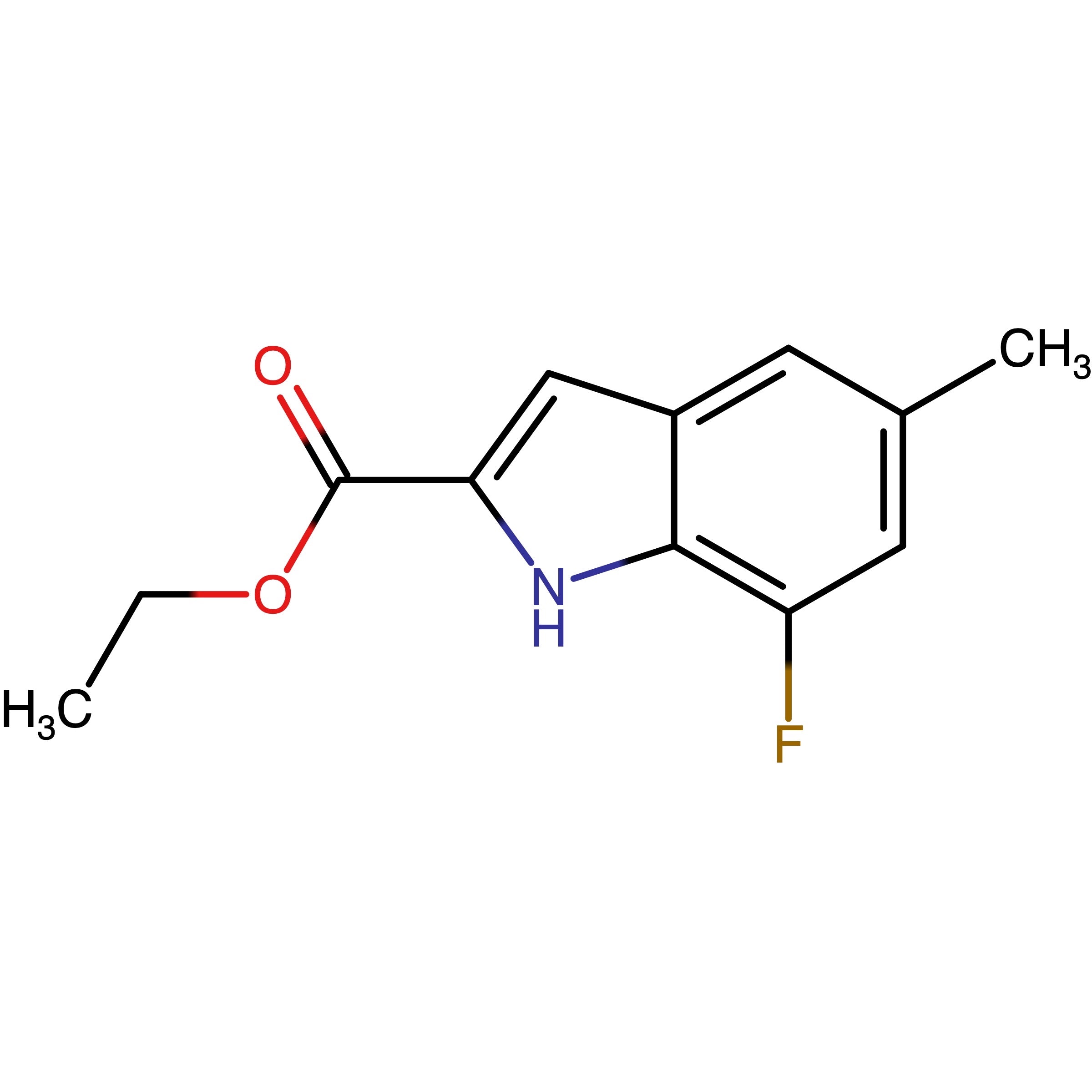 CAS RN 1352885-11-0 | Ethyl 7-fluoro-5-methyl-1H-indole-2-carboxylate