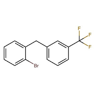 1352918-87-6 | 1-Bromo-2-[3-(trifluoromethyl)benzyl]benzene - Hoffman Fine Chemicals