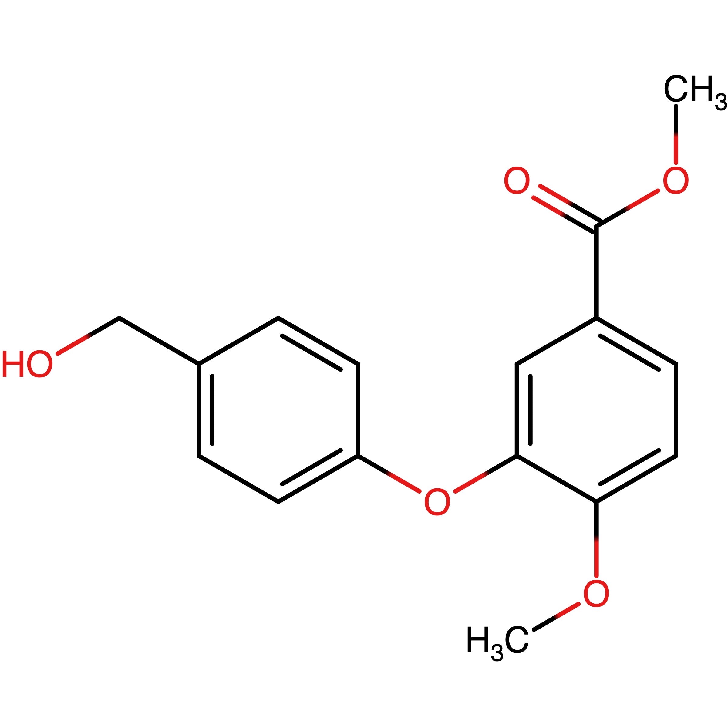 CAS RN 135303-88-7 | Methyl 3-(4-(hydroxymethyl)phenoxy)-4-methoxybenzoate