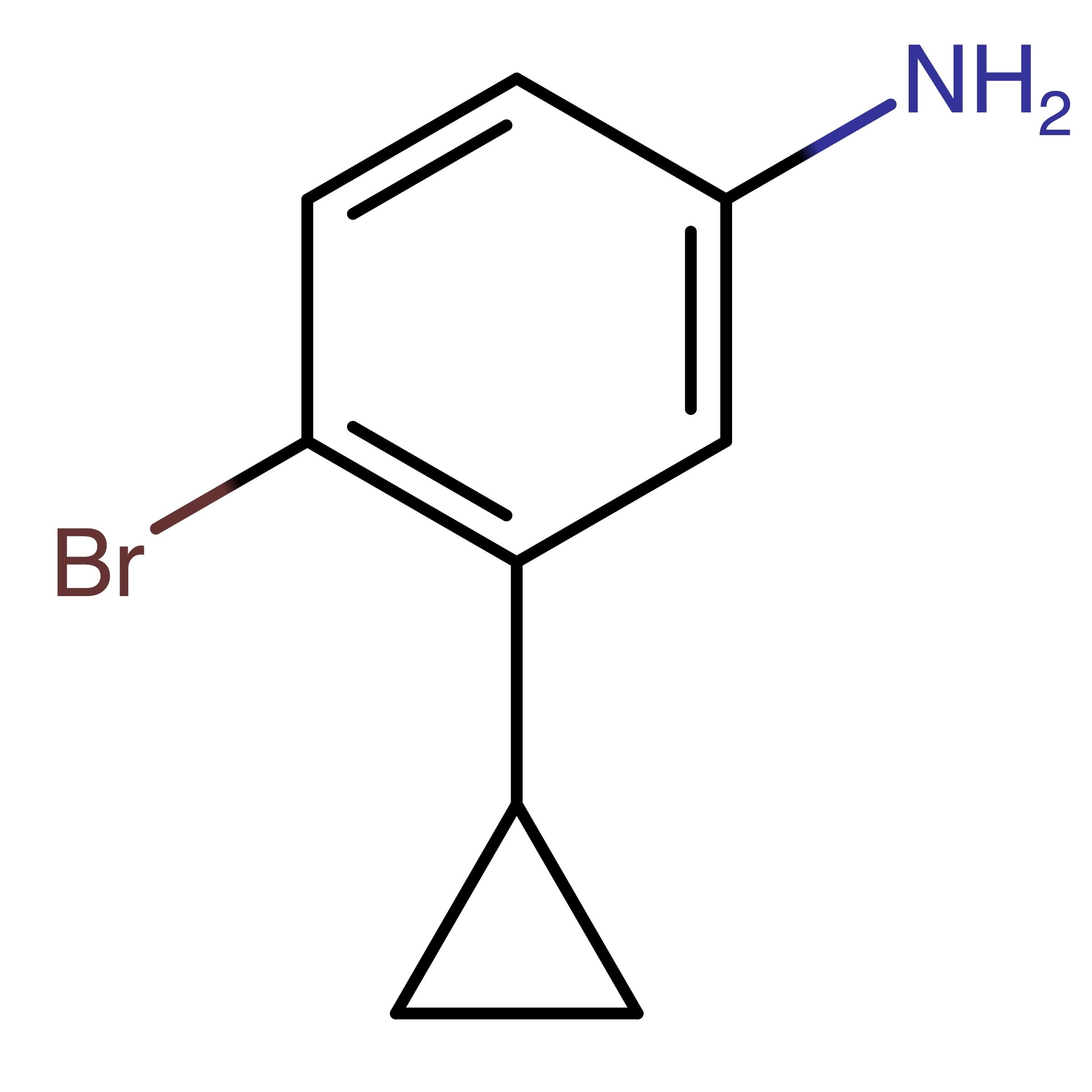 CAS RN 1353855-93-2 | 4-Bromo-3-cyclopropylaniline | MFCD21100004