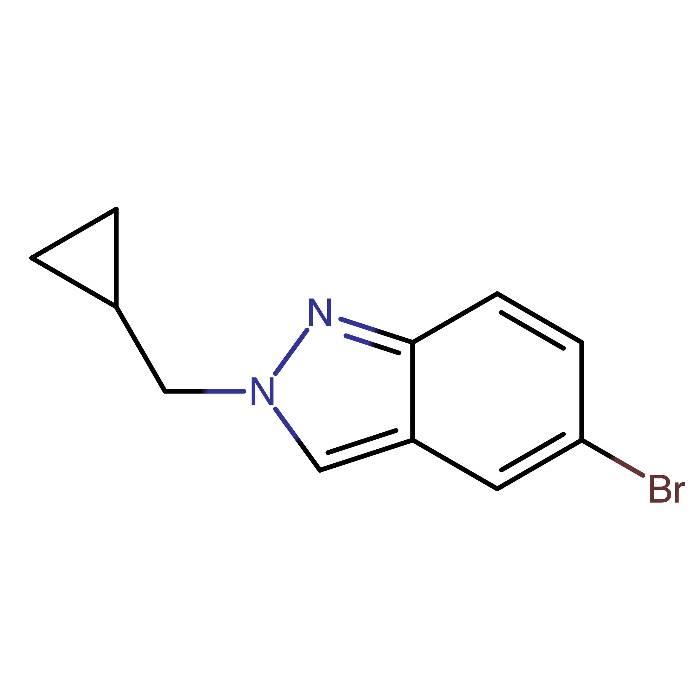 CAS RN 1354220-30-6 | 5-Bromo-2-(cyclopropylmethyl)-2H-indazole
