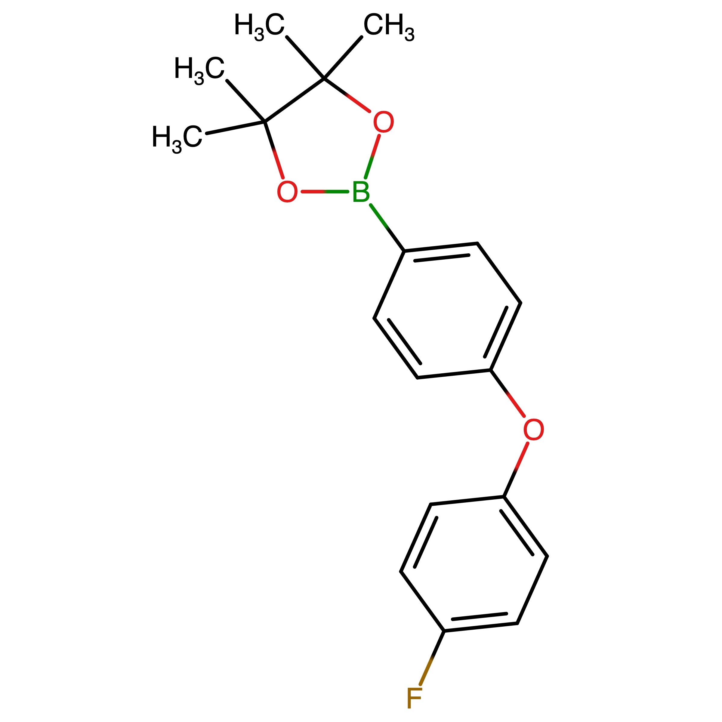 CAS RN 1355052-34-4 | 2-(4-(4-Fluorophenoxy)phenyl)-4,4,5,5-tetramethyl-1,3,2-dioxaborolane