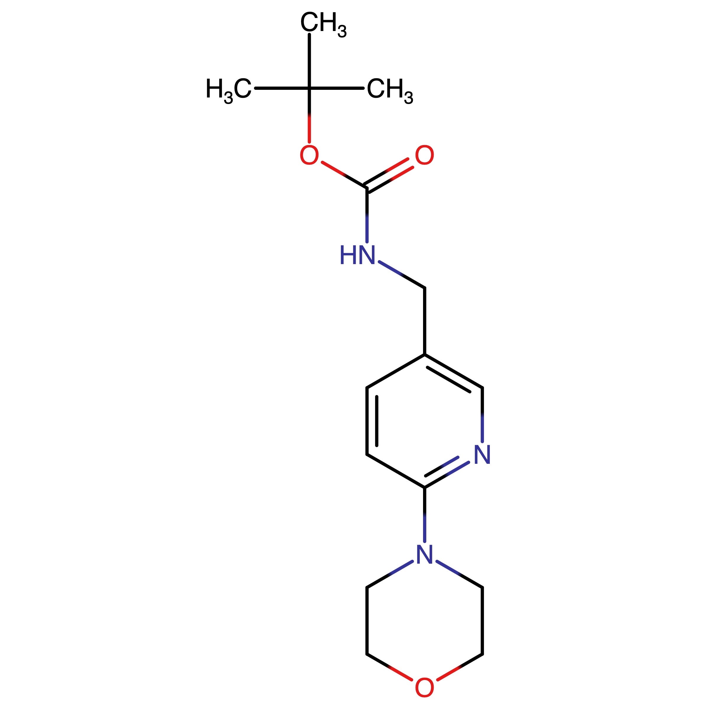 CAS RN 1355224-24-6 | tert-butyl ((6-Morpholinopyridin-3-yl)methyl)carbamate