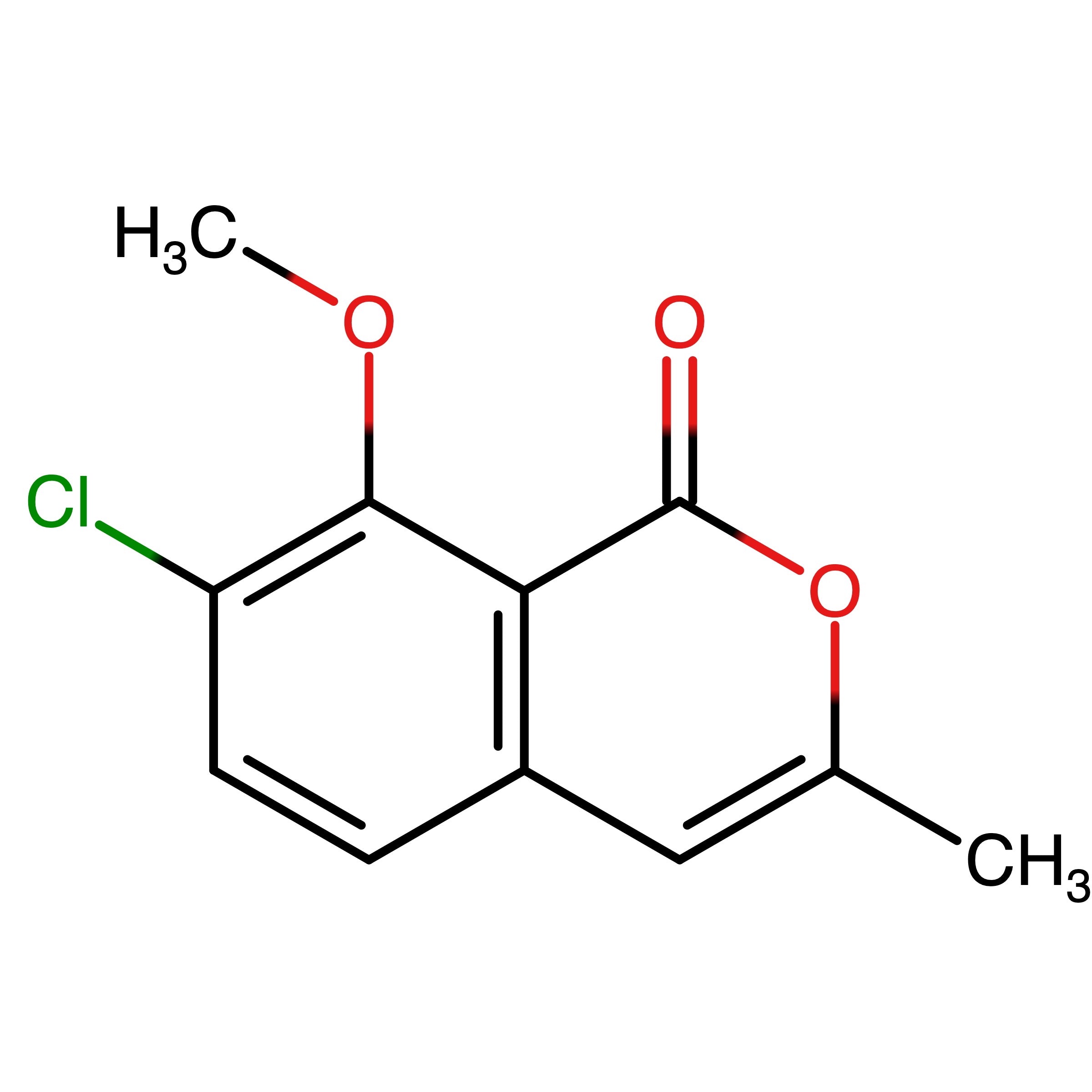 CAS RN 1359988-58-1 | 7_Chloro_8_methoxy_3_methyl_1H_isochromen_1_one