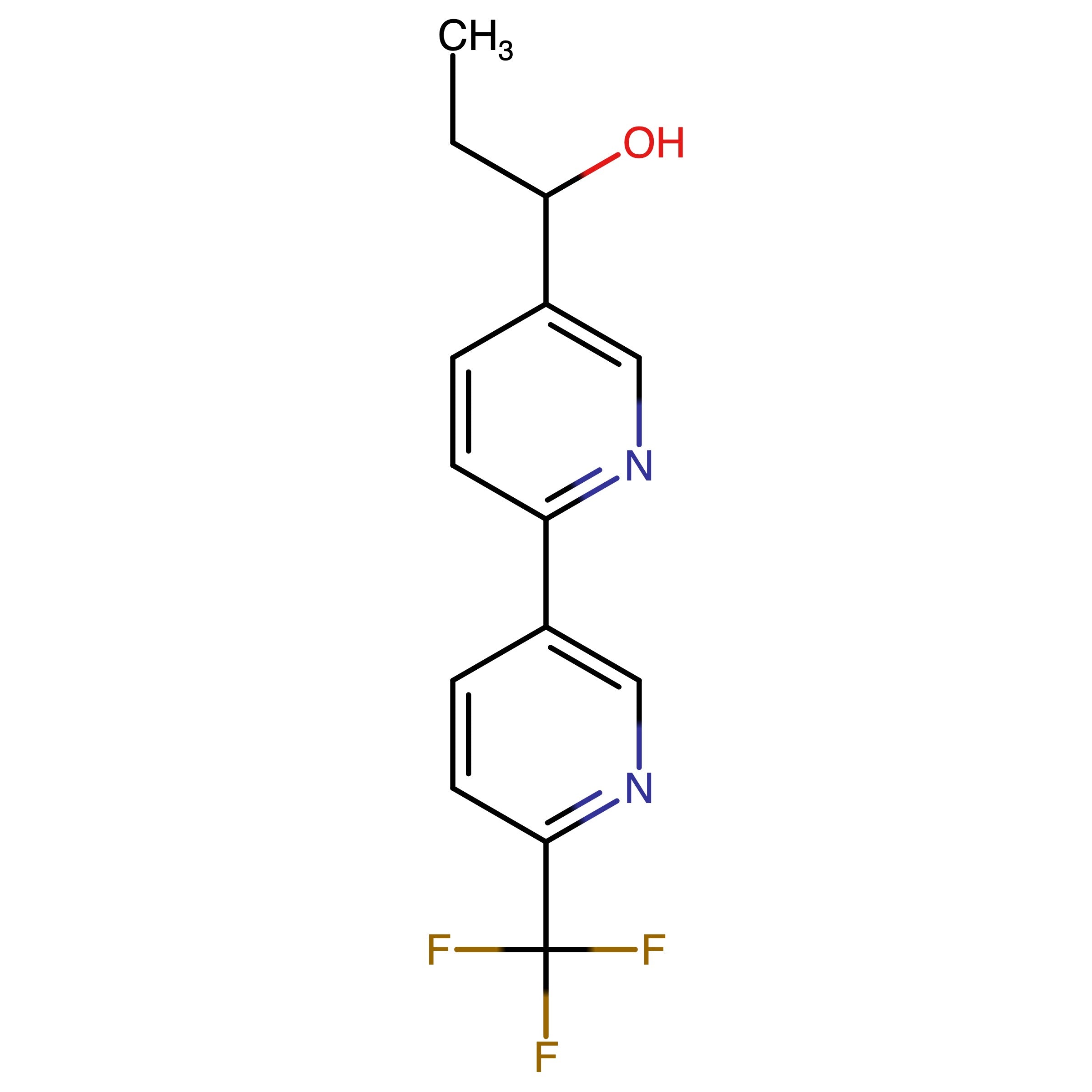 CAS RN 1361968-46-8 | 1-[6-[6-(Trifluoromethyl)pyridin-3-yl]pyridin-3-yl]propan-1-ol