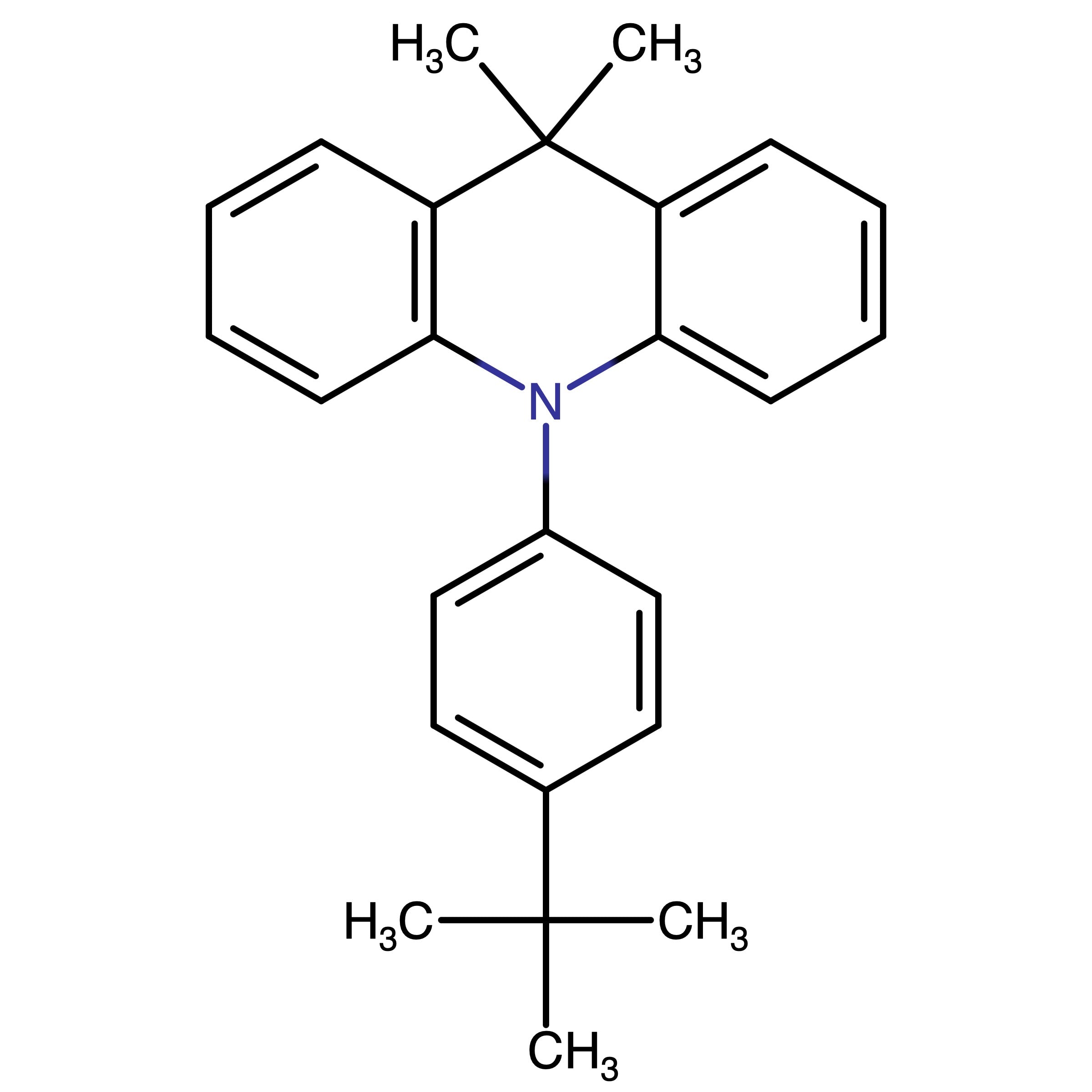 CAS RN 1364530-57-3 | Name: 10-(4-(tert-Butyl)phenyl)-9,9-dimethyl-9,10-dihydroacridine