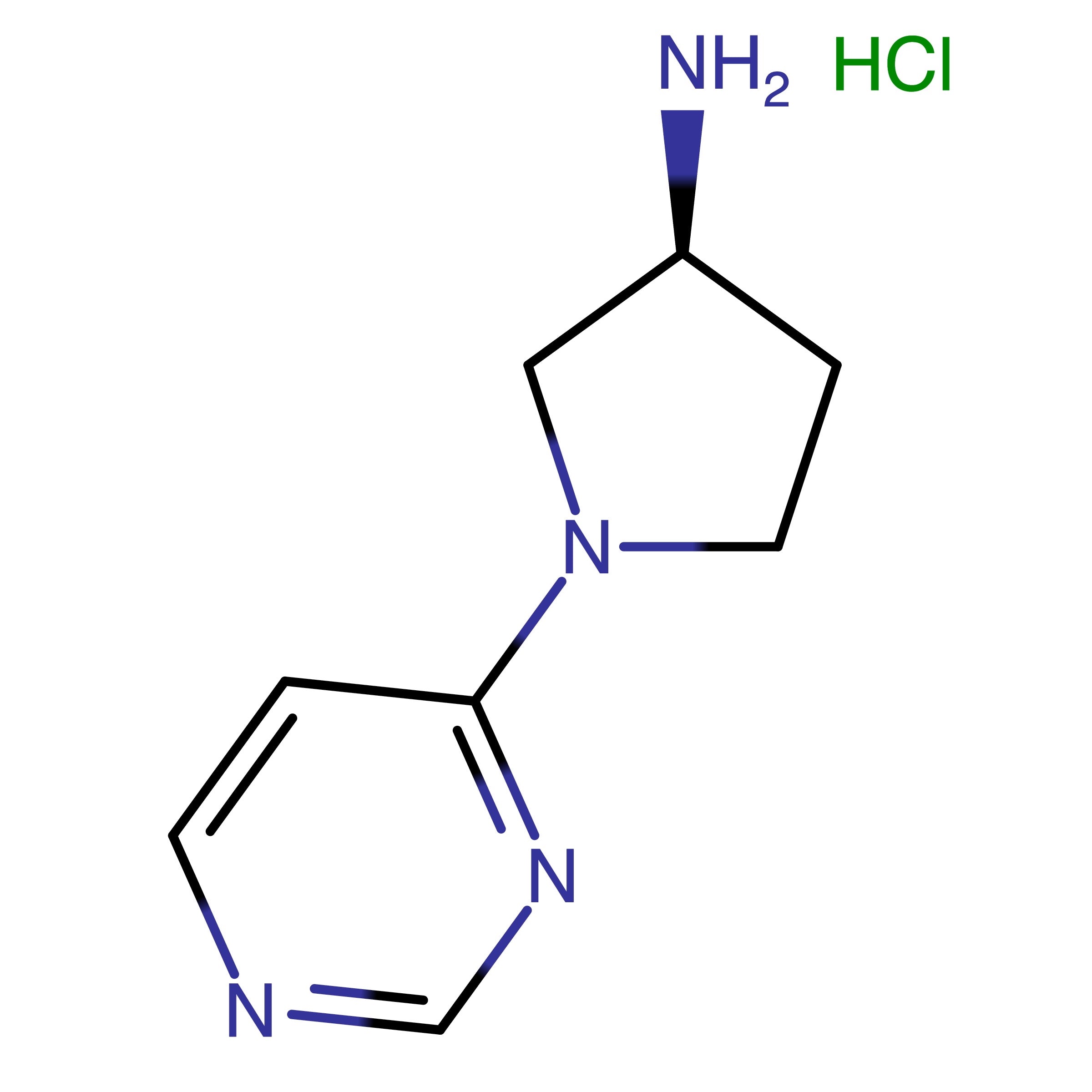 CAS RN 1365936-46-4 | (3S)-1-Pyrimidin-4-ylpyrrolidin-3-amine;hydrochloride | MFCD21602164