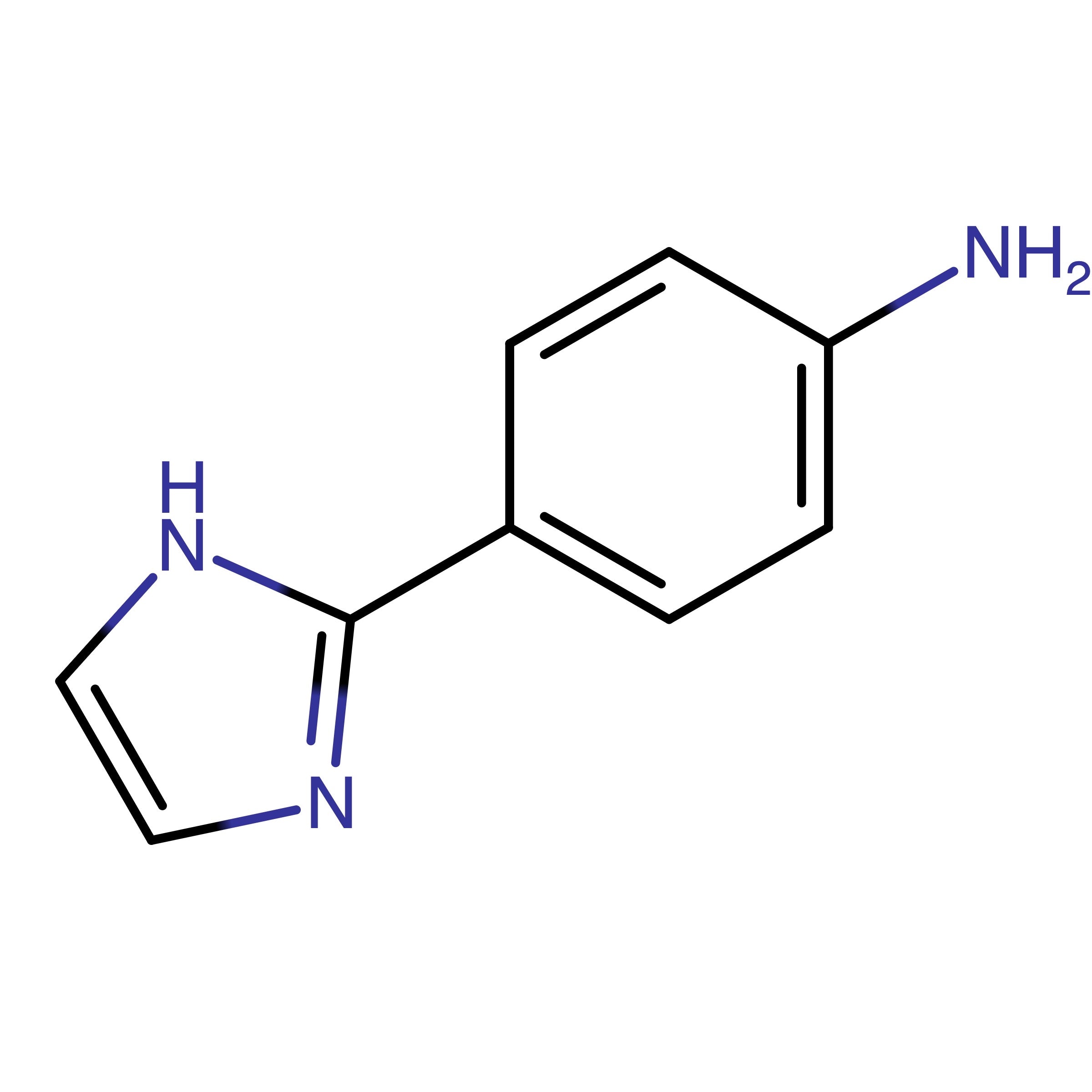 CAS RN 13682-33-2 | 4-(1H-Imidazol-2-yl)-aniline | MFCD08668826