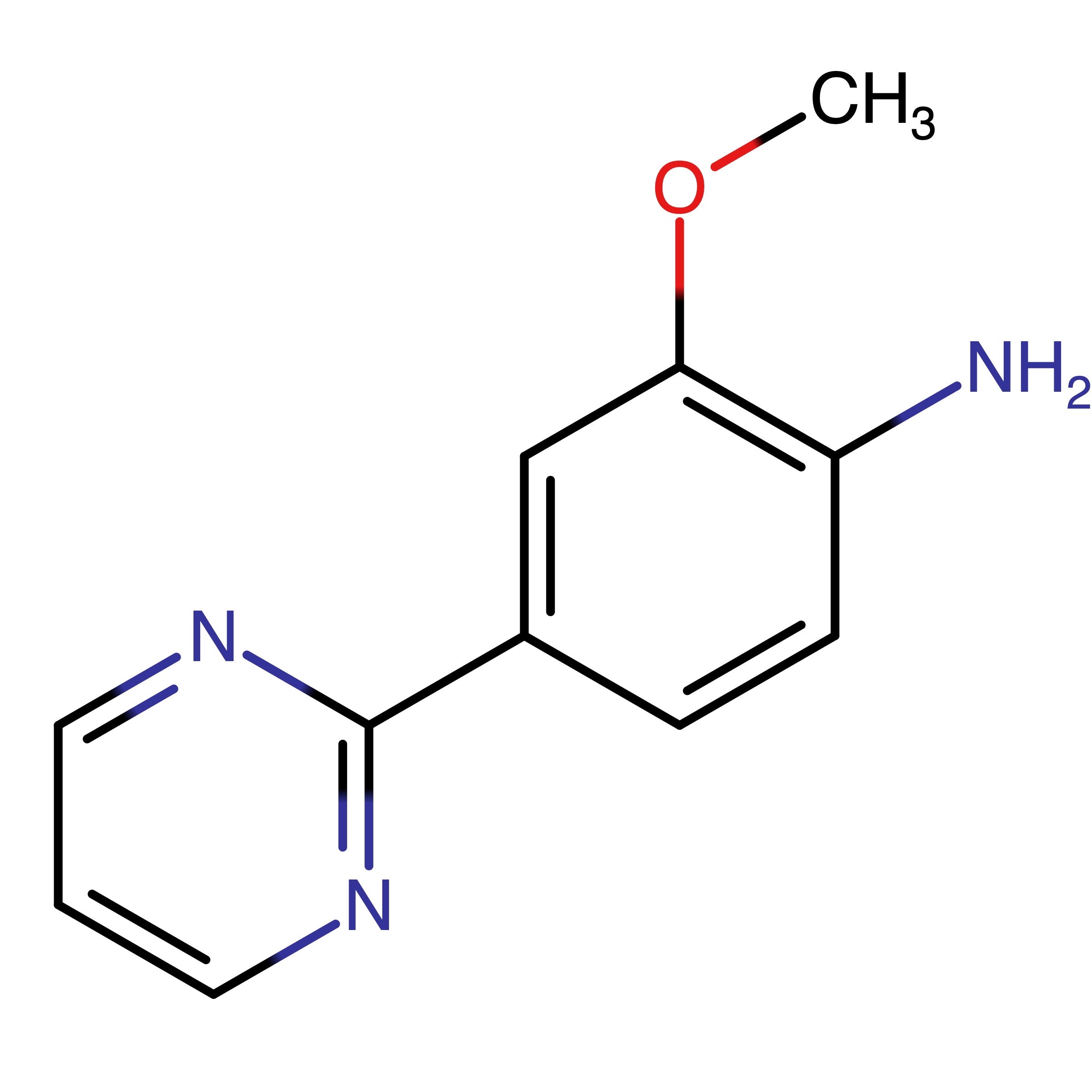 CAS RN 1368895-70-8 | 2-Methoxy-4-(pyrimidin-2-yl)aniline