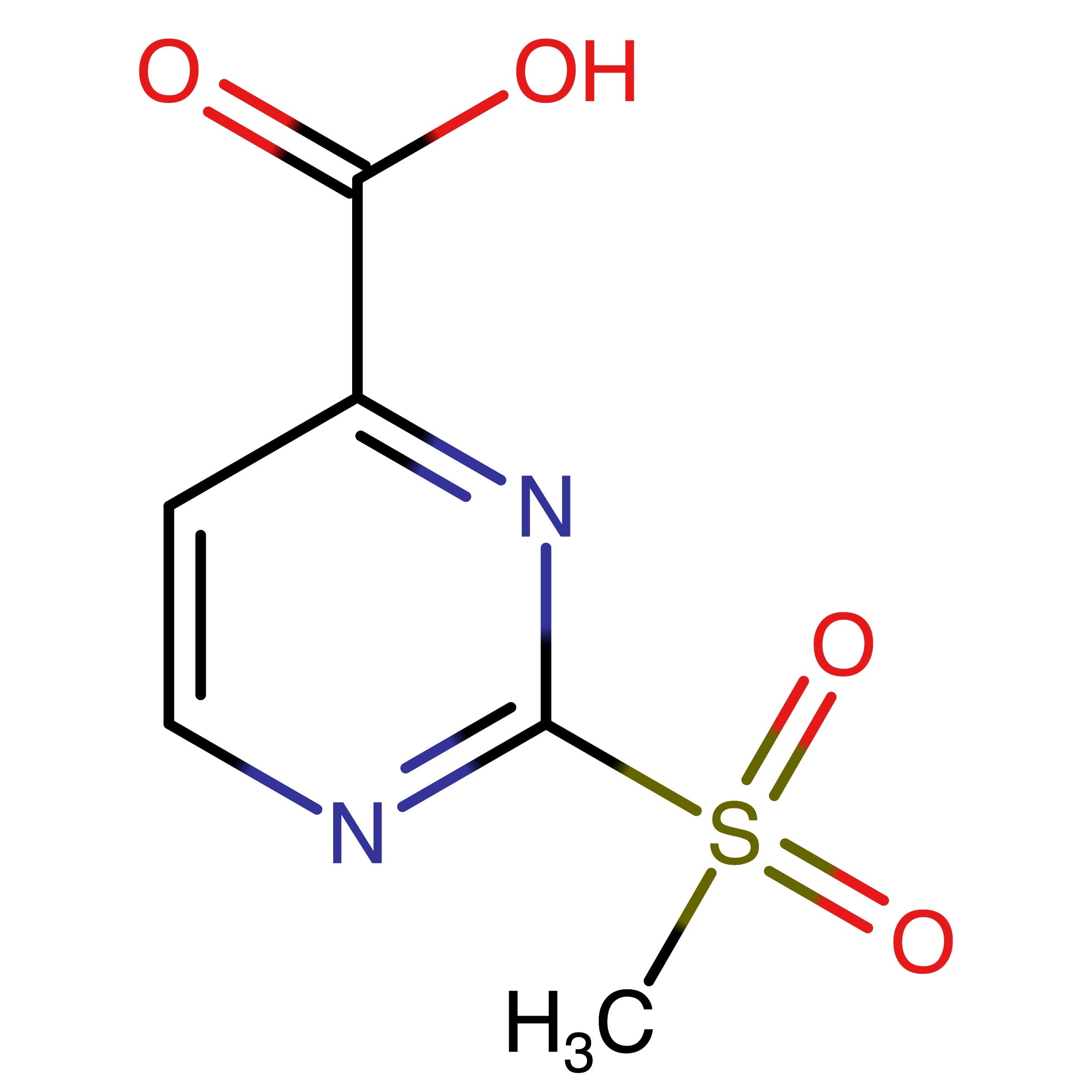 CAS RN 1370411-46-3 | 2-(Methylsulfonyl)pyrimidine-4-carboxylic acid | MFCD09834806