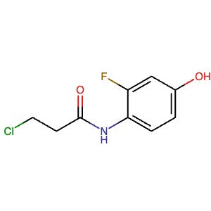 1371589-26-2 | 3-Chloro-N-(2-fluoro-4-hydroxyphenyl)propanamide - Hoffman Fine Chemicals