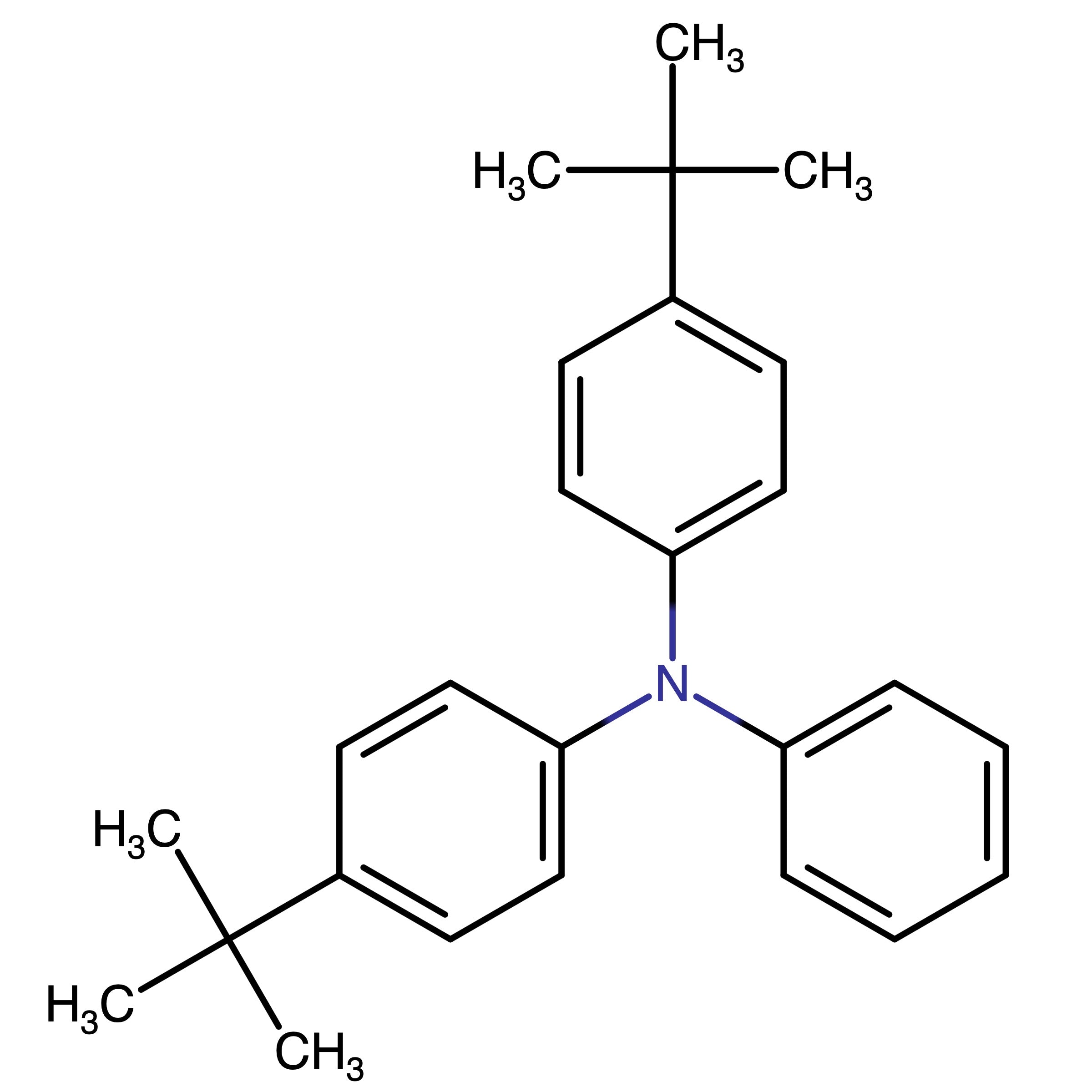 CAS RN 137350-54-0 | Name: N,N-Bis(4-tert-butylphenyl)aniline