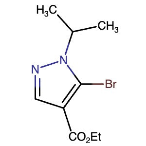 1374257-90-5 | Ethyl 5-bromo-1-(propan-2-yl)-1H-pyrazole-4-carboxylate - Hoffman Fine Chemicals