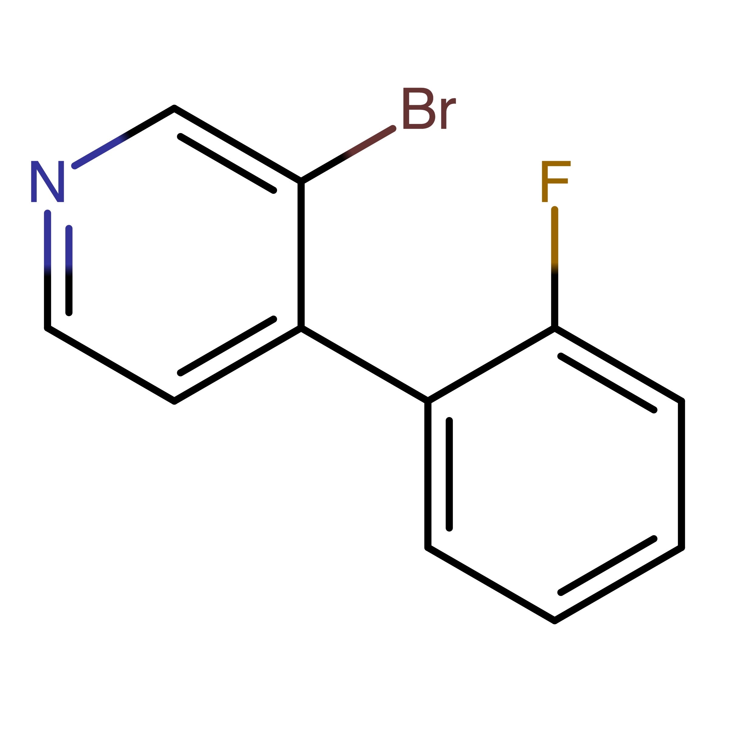CAS RN 1374664-87-5 | 3-Bromo-4-(2-fluorophenyl)pyridine