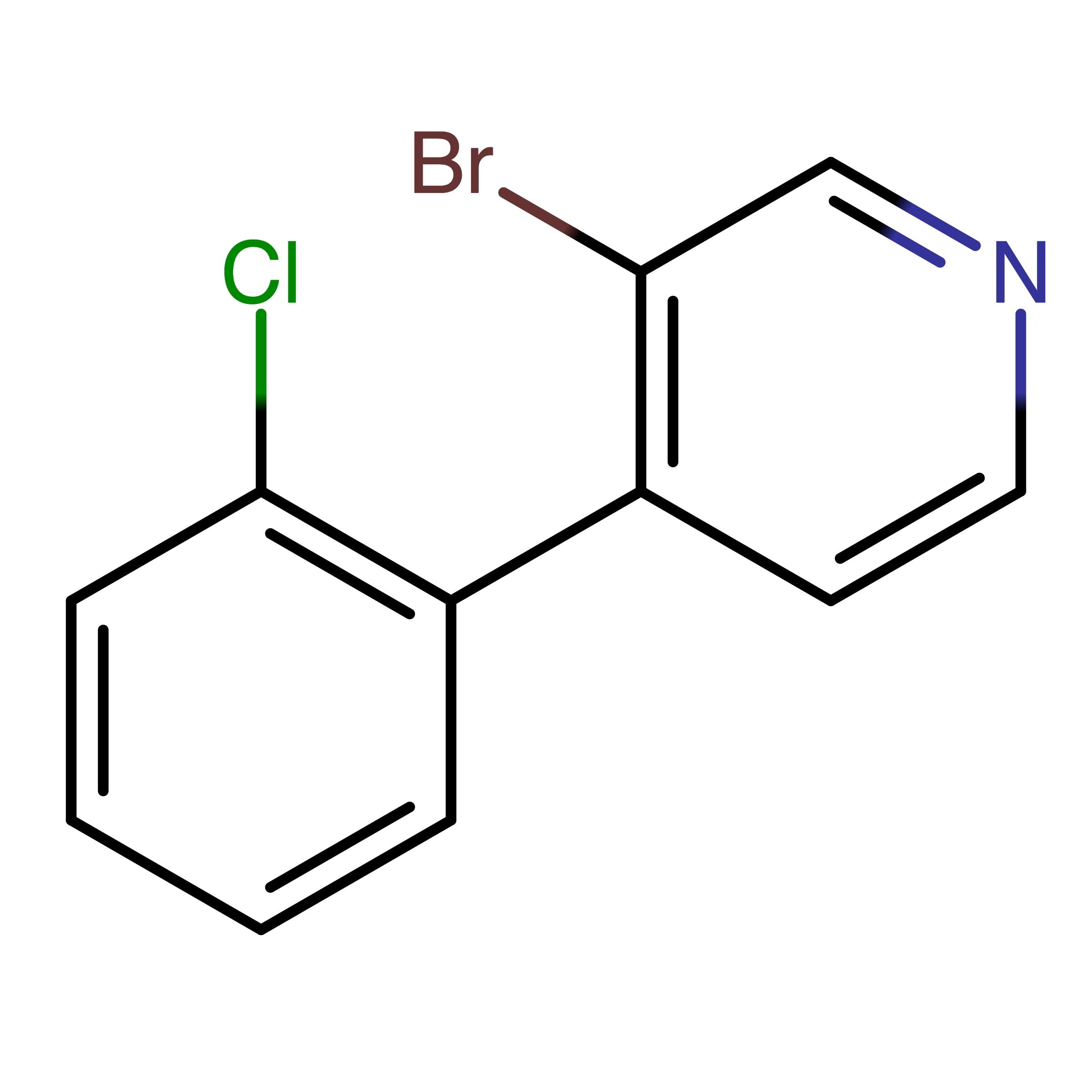 CAS RN 1374665-48-1 | 3-Bromo-4-(2-chlorophenyl)pyridine