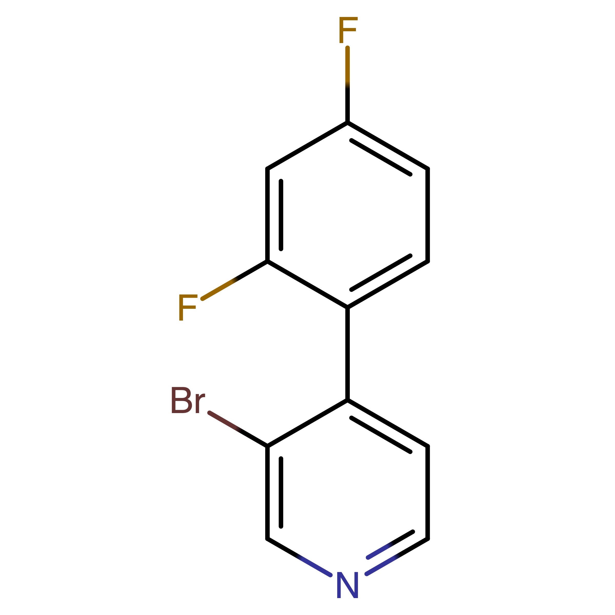 CAS RN 1374665-92-5 | 3-Bromo-4-(2,4-difluorophenyl)pyridine