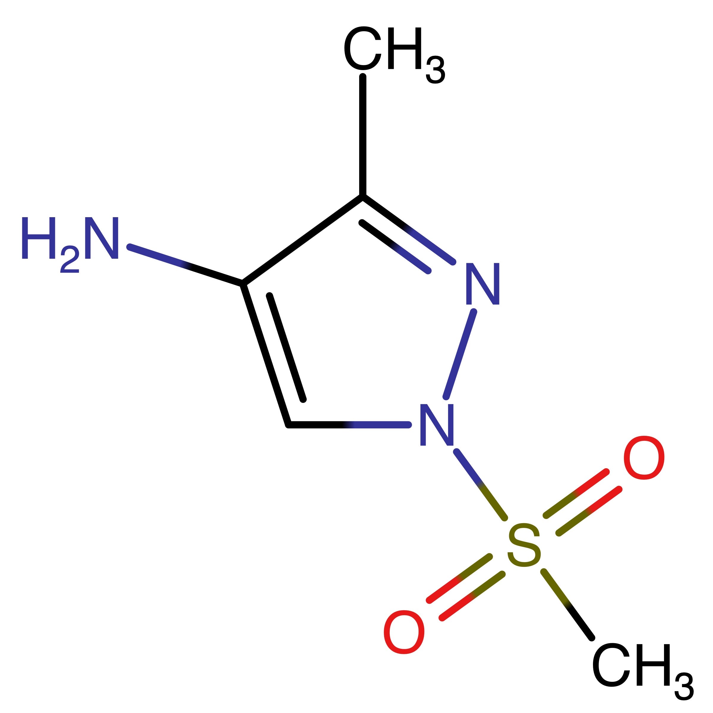 CAS RN 1374829-70-5 | 3-Methyl-1-(methylsulfonyl)-1H-pyrazol-4-amine