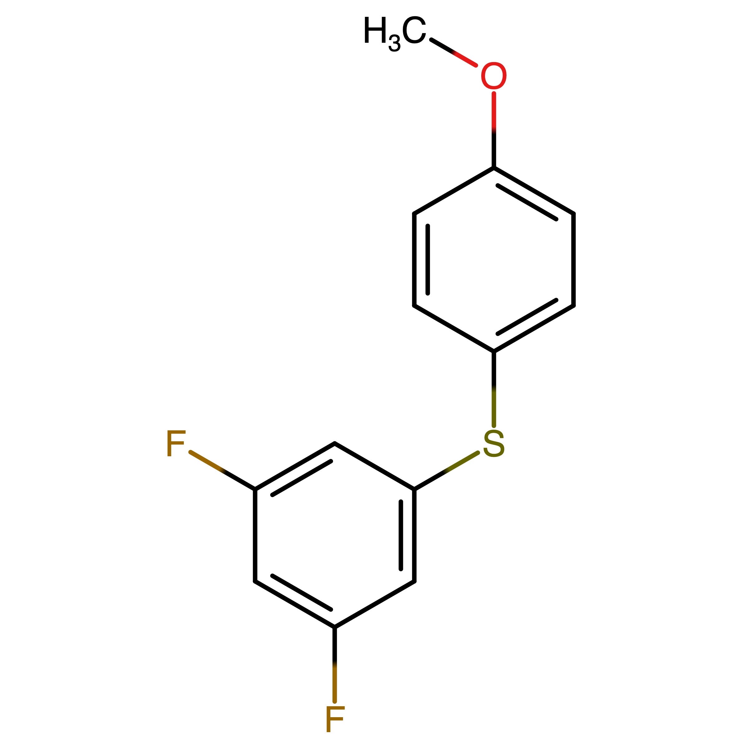 CAS RN 1376608-61-5 | (3,5-Difluorophenyl)(4-methoxyphenyl)sulfane