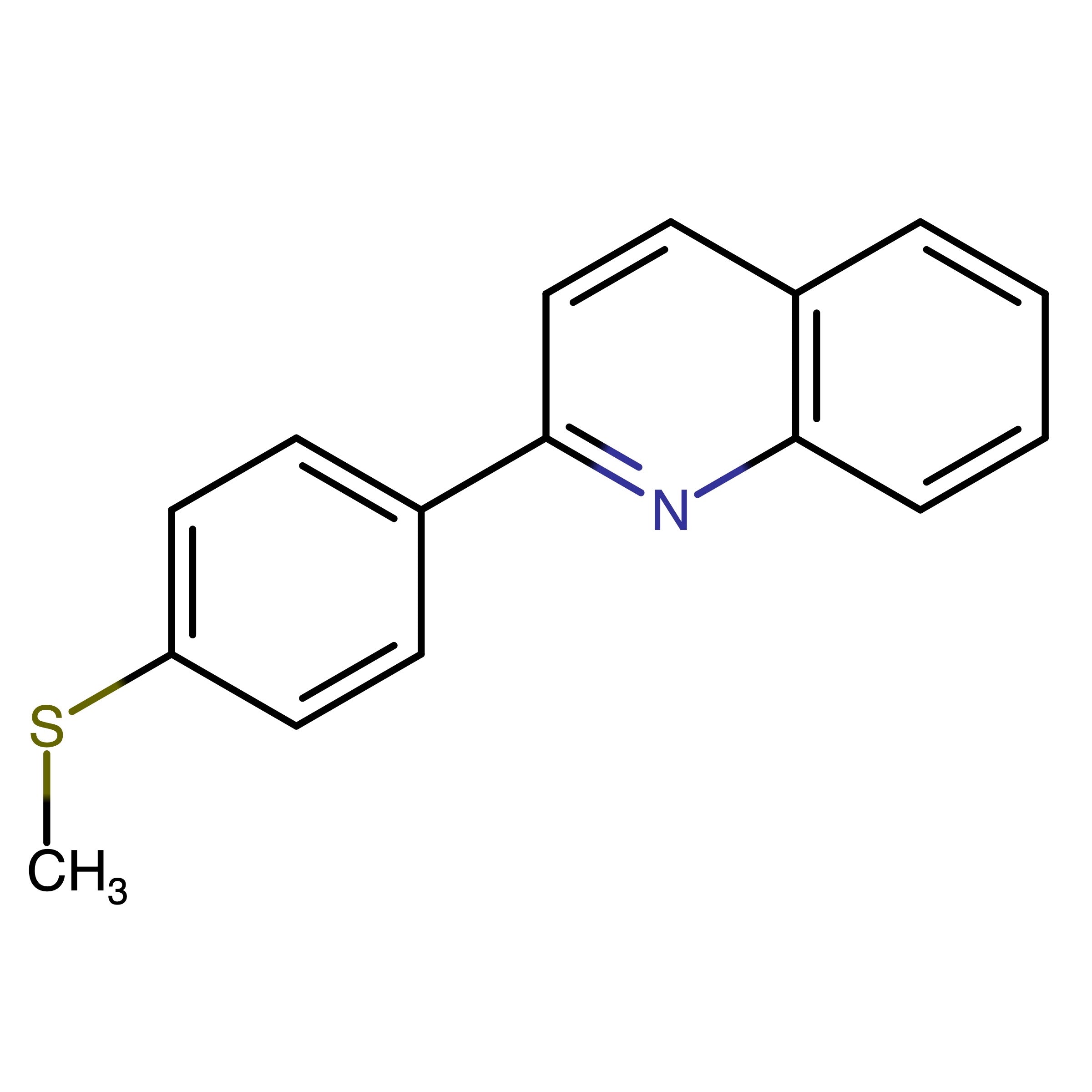 CAS RN 1380751-78-9 | 2-(4-(Methylthio)phenyl)quinoline