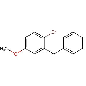 1383790-48-4 | 2-Benzyl-1-bromo-4-methoxybenzene - Hoffman Fine Chemicals