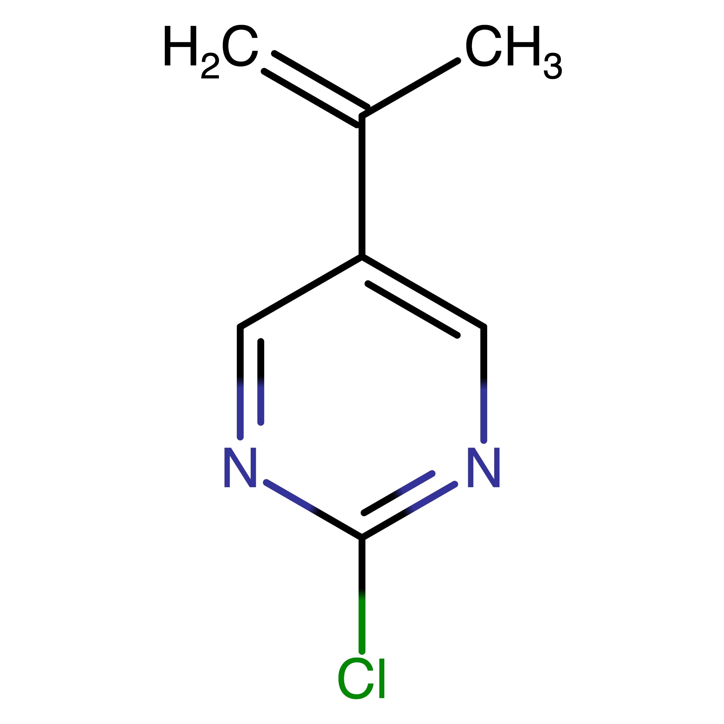 CAS RN 1383968-60-2 | 2-Chloro-5-(prop-1-en-2-yl)pyrimidine