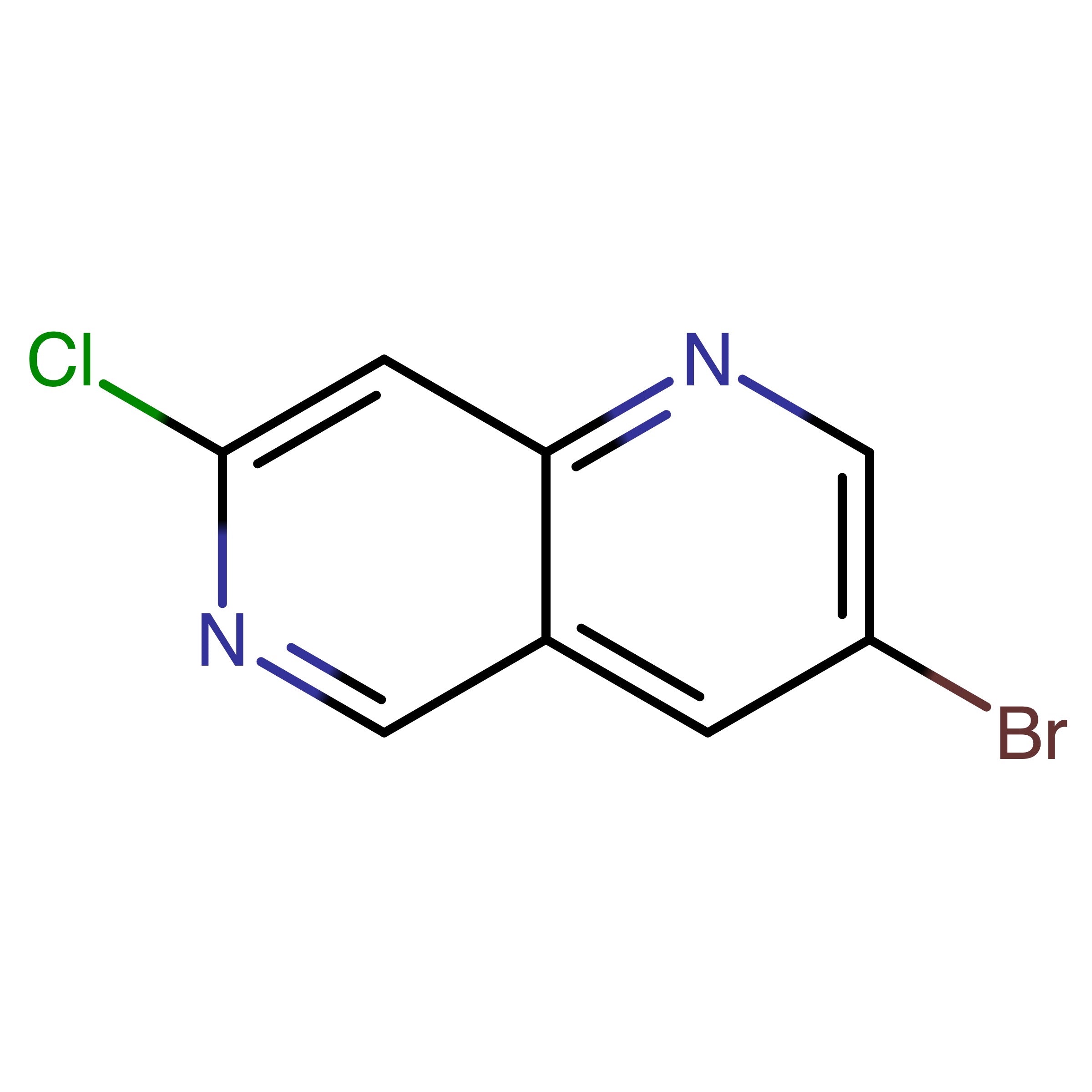 CAS RN 1384080-06-1 | 3-Bromo-7-chloro-1,6-naphthyridine | MFCD28129103