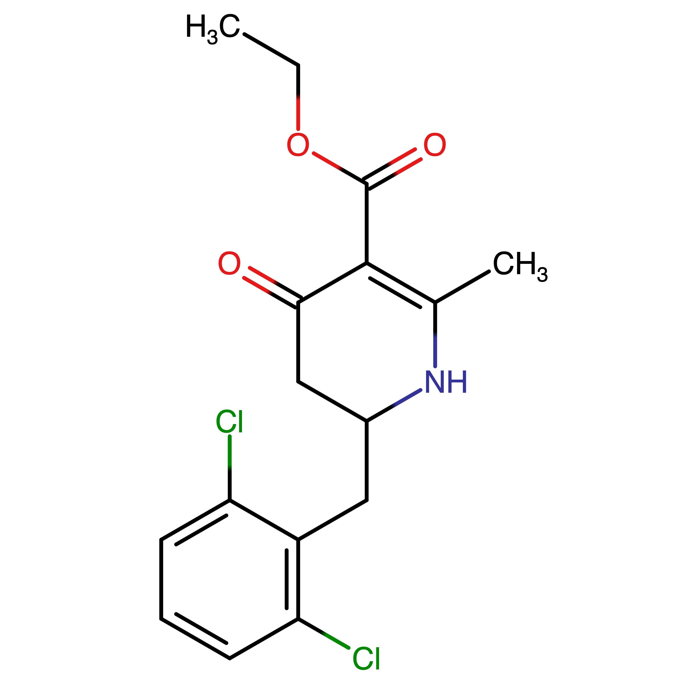 CAS RN 1391001-15-2 | Ethyl 6-(2,6-dichlorobenzyl)-1,4,5,6-tetrahydro-2-methyl-4-oxopyridine-3-carboxylate