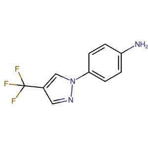 1393125-57-9 | 4-(4-(Trifluoromethyl)-1H-pyrazol-1-yl)aniline - Hoffman Fine Chemicals