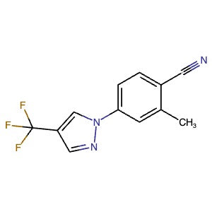 1393125-79-5 | 2-Methyl-4-(4-(trifluoromethyl)-1H-pyrazol-1-yl)benzonitrile - Hoffman Fine Chemicals