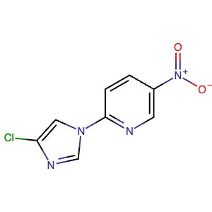 1393125-82-0 | 2-(4-Chloro-1H-imidazol-1-yl)-5-nitropyridine - Hoffman Fine Chemicals