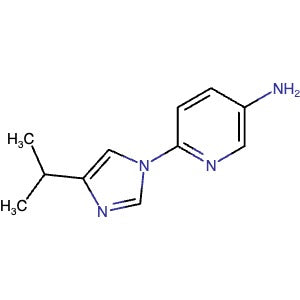 1393125-86-4 | 6-(4-(Propan-2-yl)-1H-imidazol-1-yl)pyridin-3-amine - Hoffman Fine Chemicals