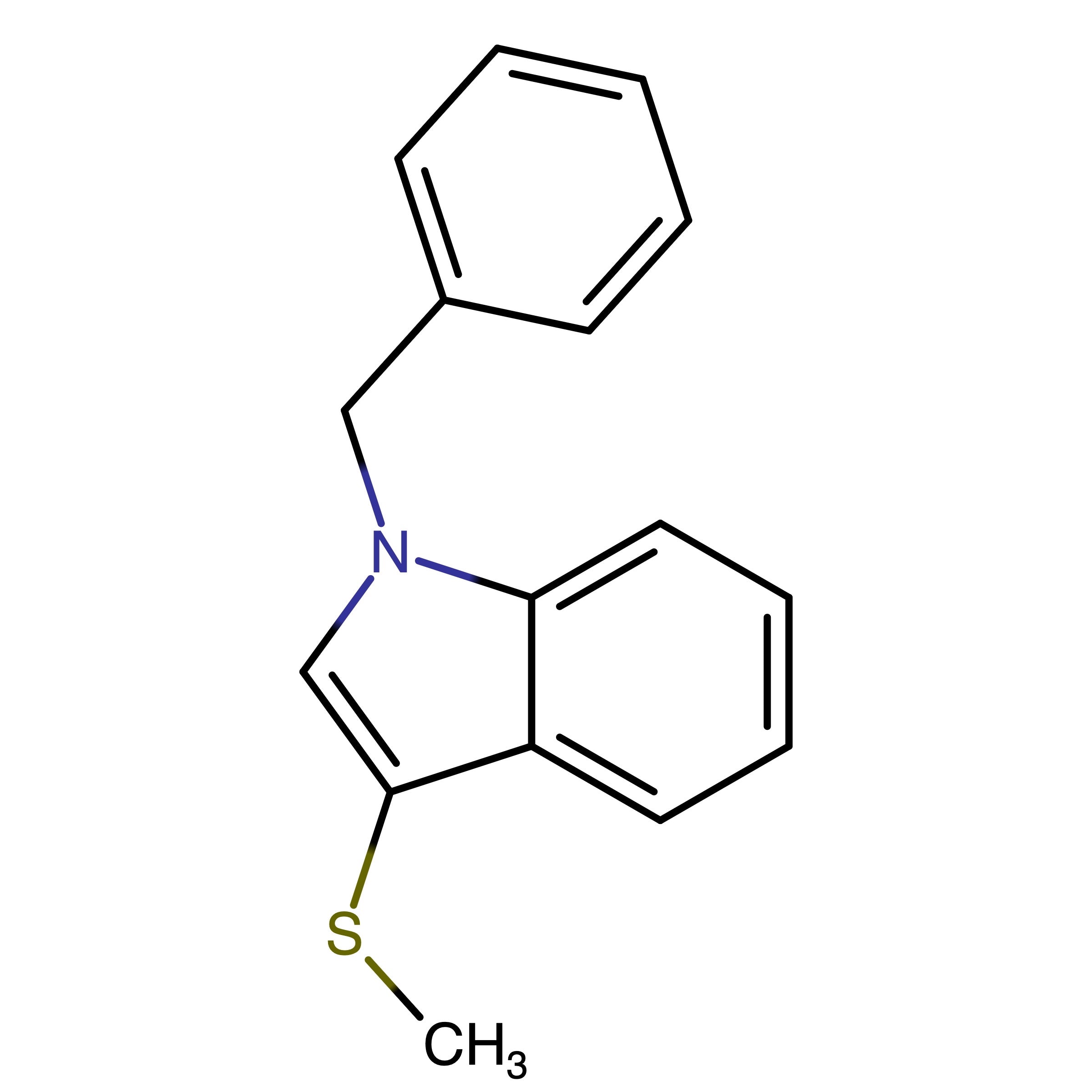 CAS RN 139461-61-3 | 1-Benzyl-3-(methylthio)indole