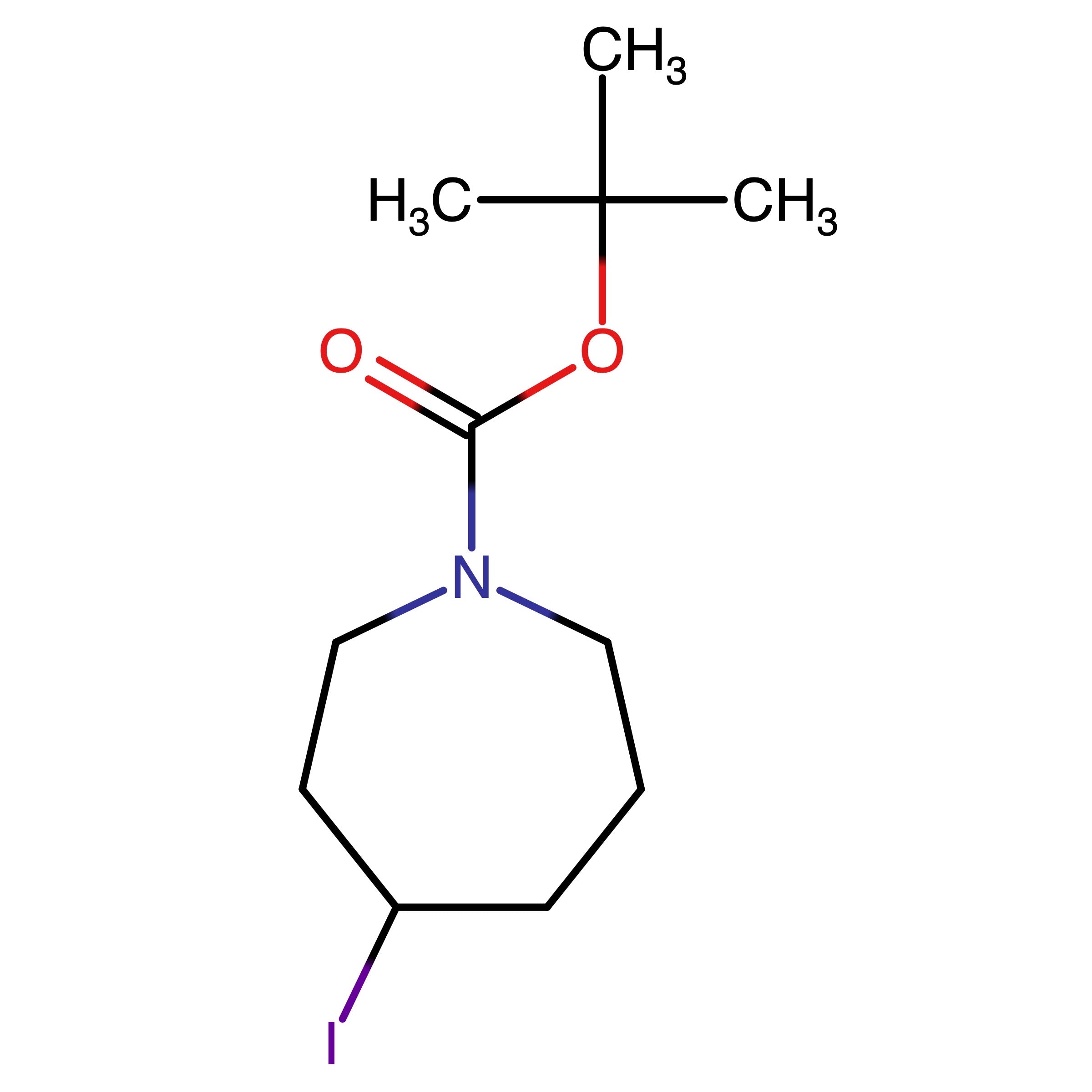 CAS RN 1394839-99-6 | tert-Butyl 4-iodoazepane-1-carboxylate