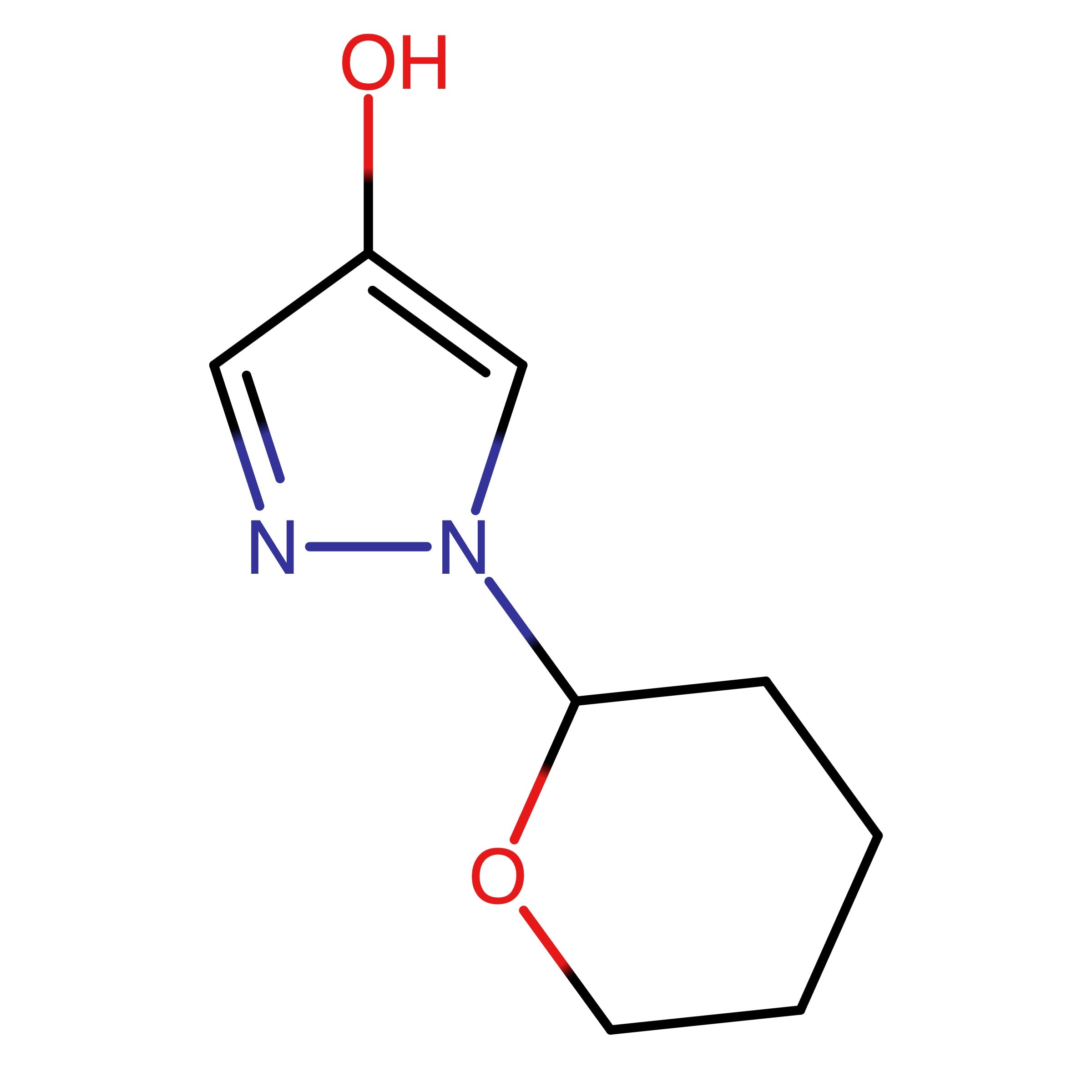CAS RN 1394969-04-0 | 1-(Tetrahydro-2H-pyran-2-yl)-1H-pyrazol-4-ol | MFCD23111248