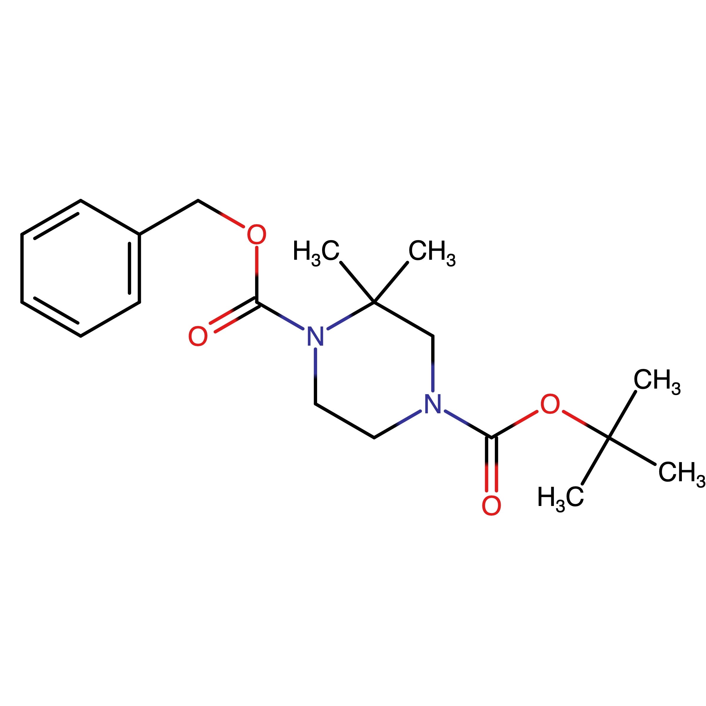 CAS RN 1400761-07-0 | 2,2-Dimethyl-piperazine-1,4-dicarboxylic acid 1-benzyl ester 4-tert-butyl ester
