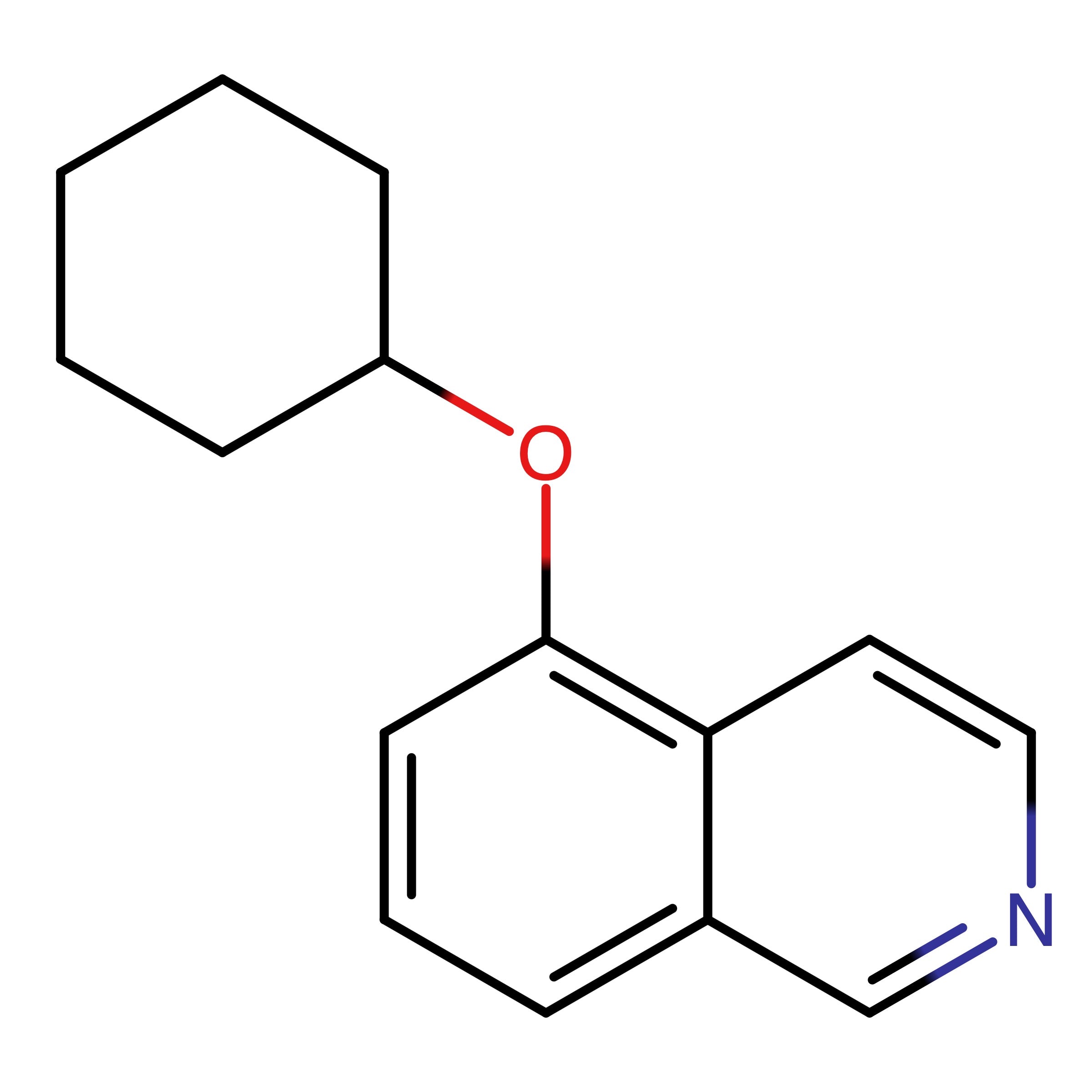 CAS RN 1402331-14-9 | Name: 5-Cyclohexyloxy-isoquinoline